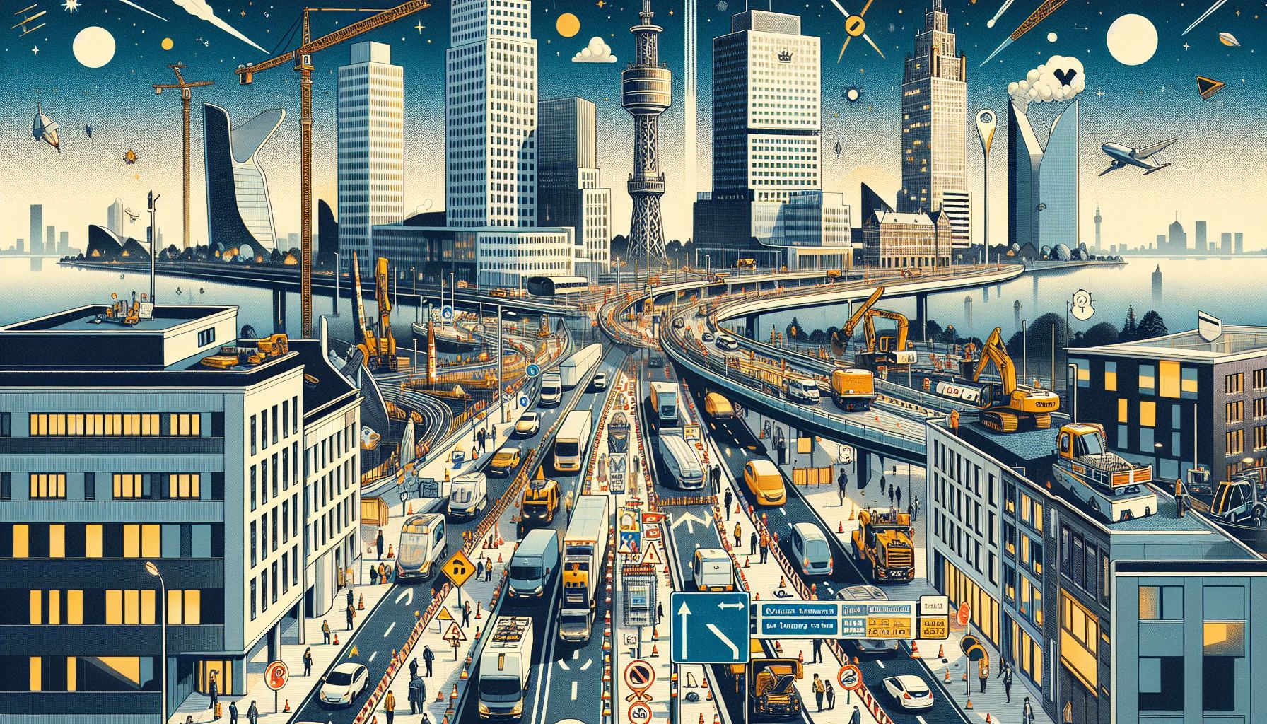 Eindhoven Waarschuwt voor Verkeershinder door Wegwerkzaamheden Deze Week