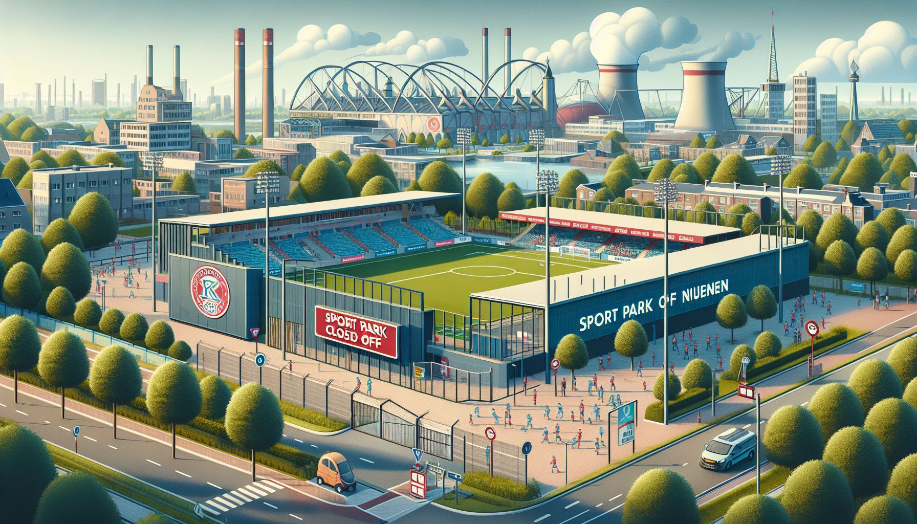 Onderhoud sluit sportpark RKSV Nuenen tot einde seizoen