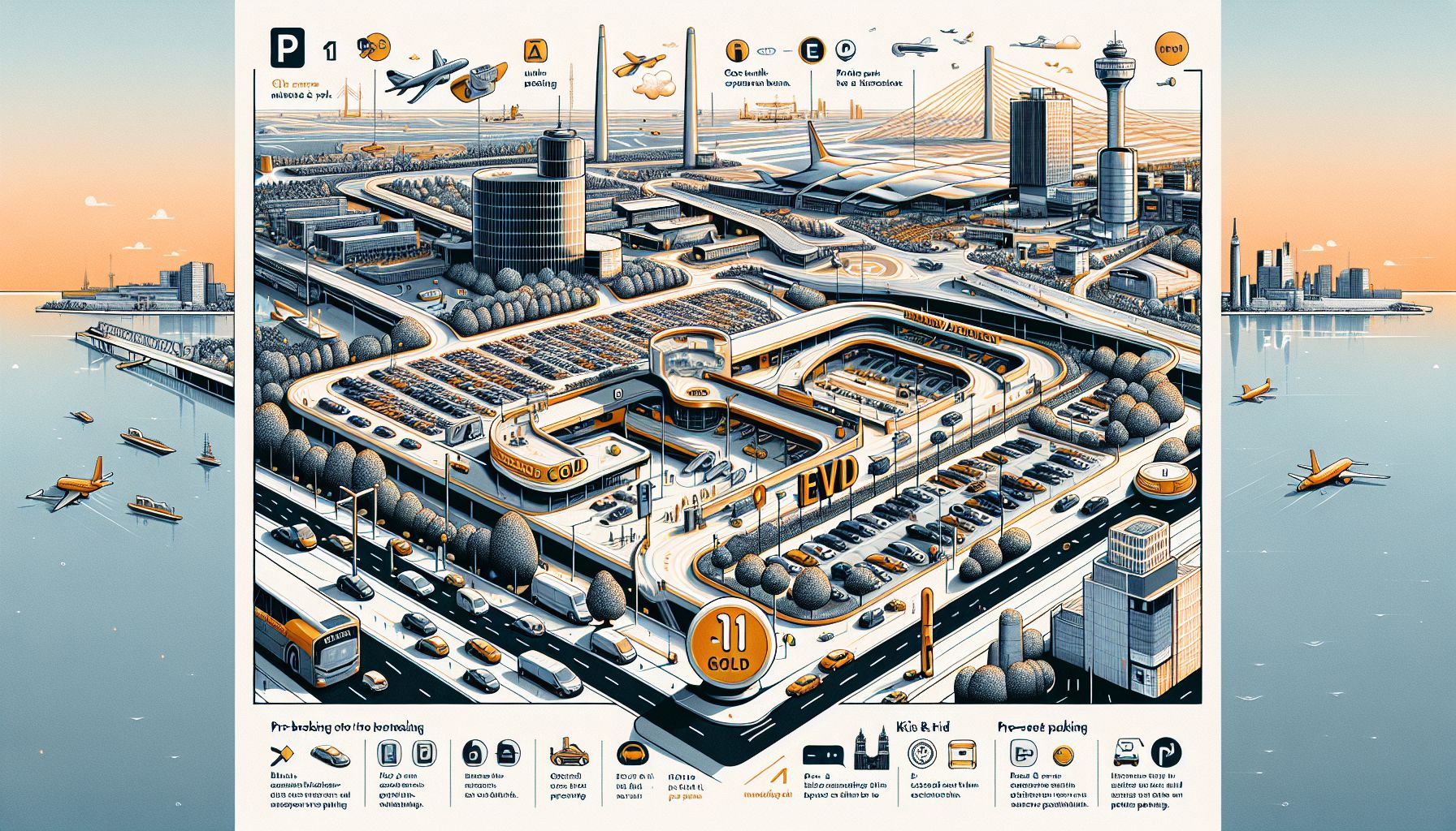 Eindhoven Airport Introduceert Premium Parkeren met P1 Gold