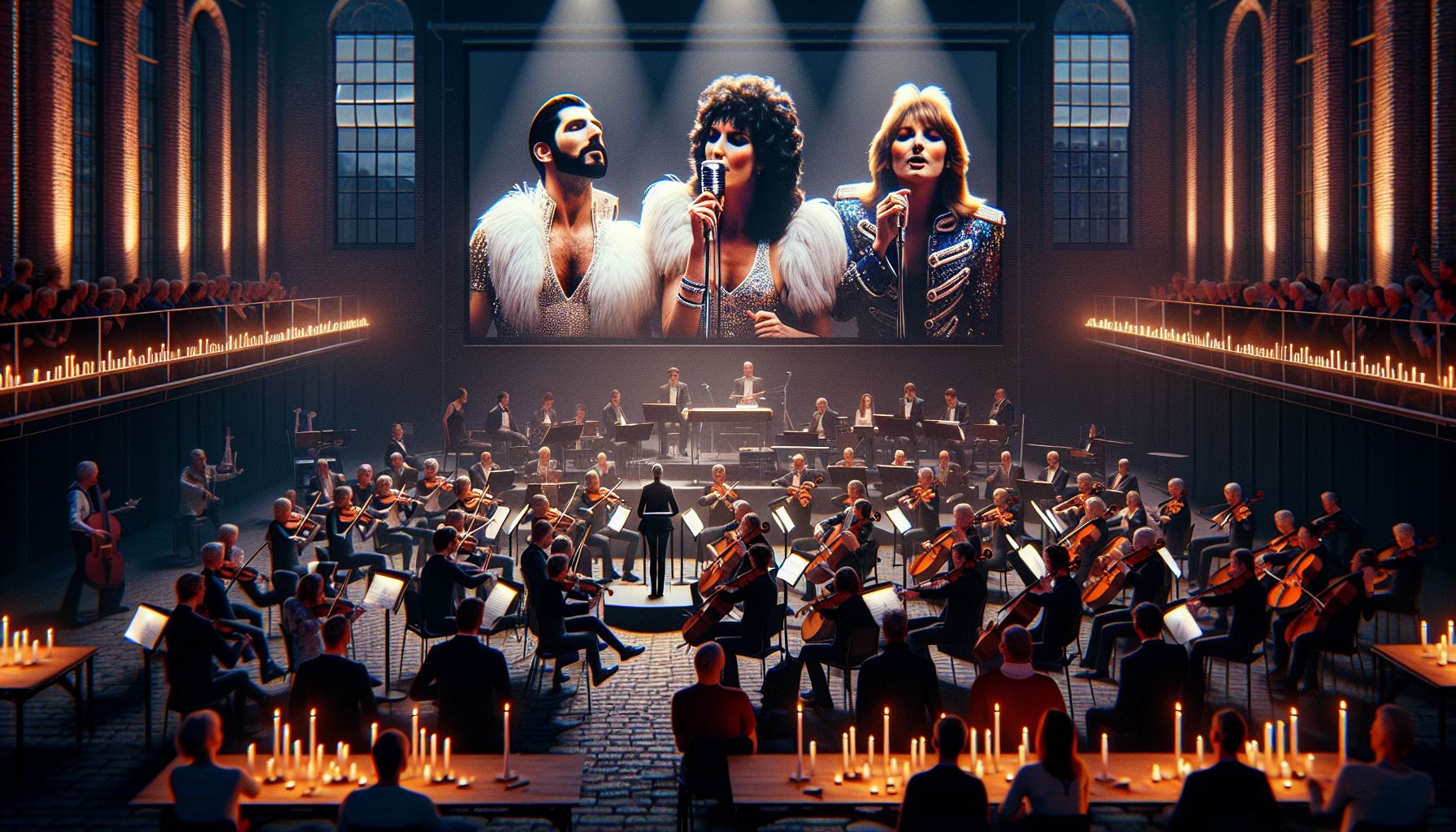 muziek en magie: candlelight concerts combineert queen en abba in eindhoven