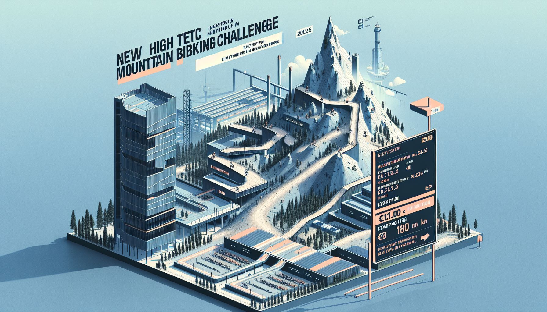 High Tech MTB Challenge daagt fietsers uit in Eindhoven