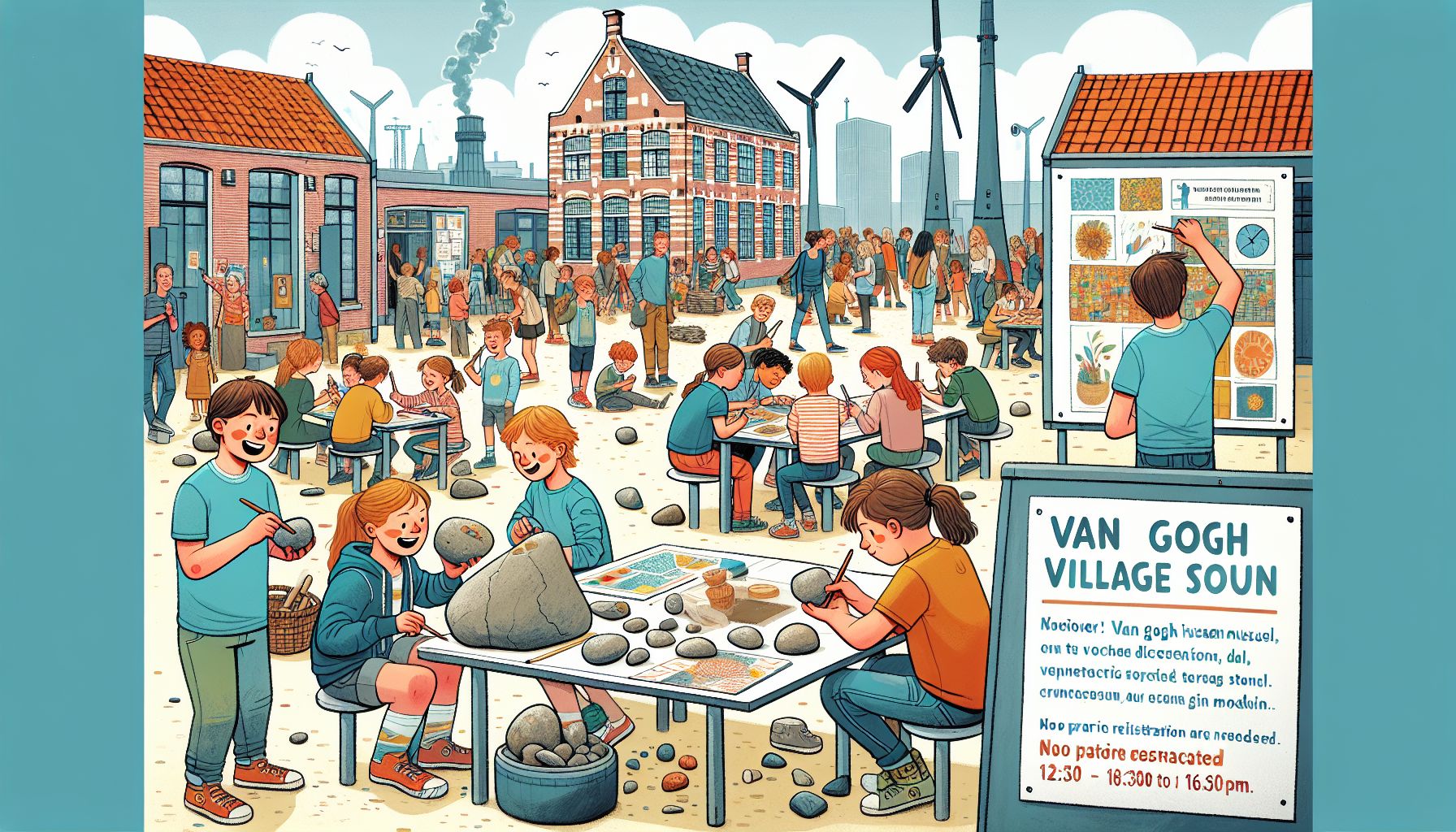 Gratis Kinderactiviteiten in Zomervakantie bij Van Gogh Museum Nuenen