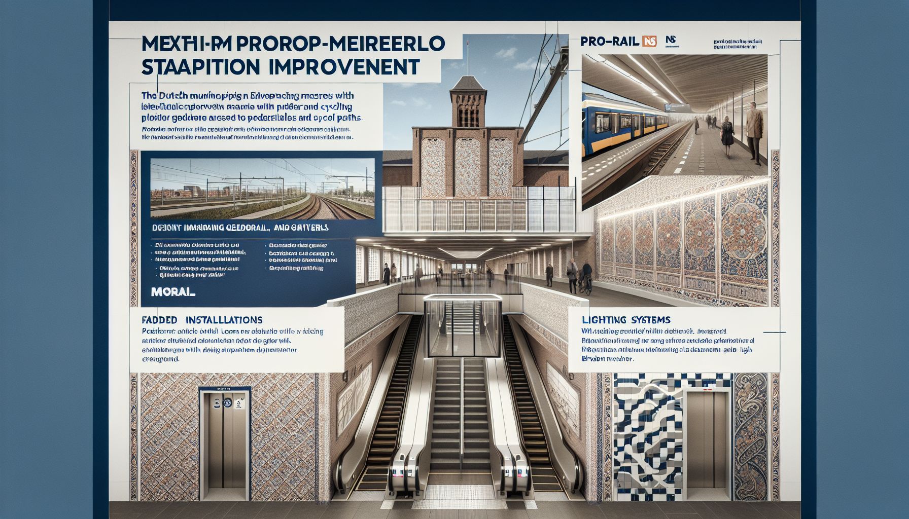 Geldrop-Mierlo verbetert NS-station voor fietsers en voetgangers