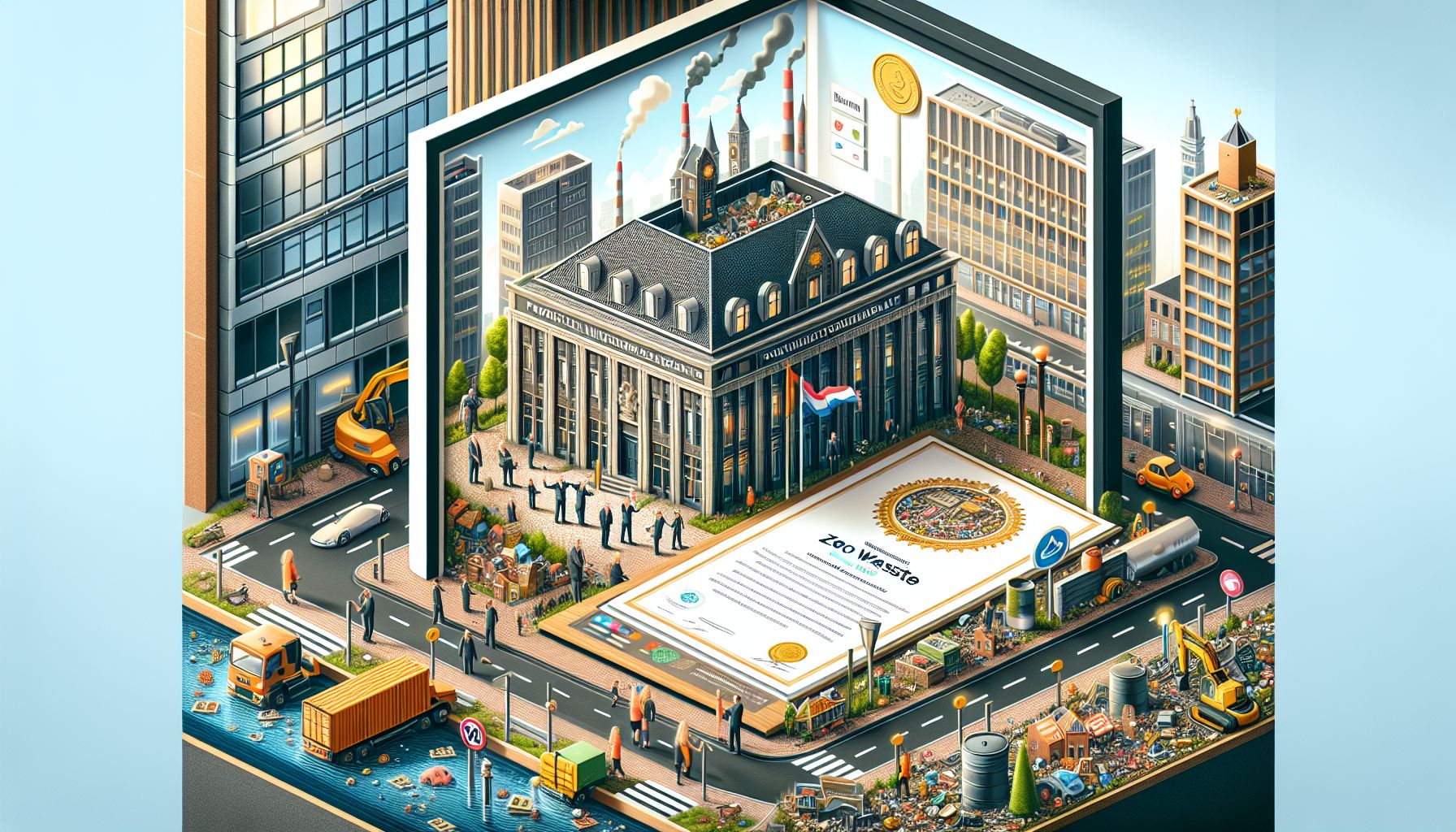 Provinciehuis Noord-Brabant behaalt Zero Waste-keurmerk