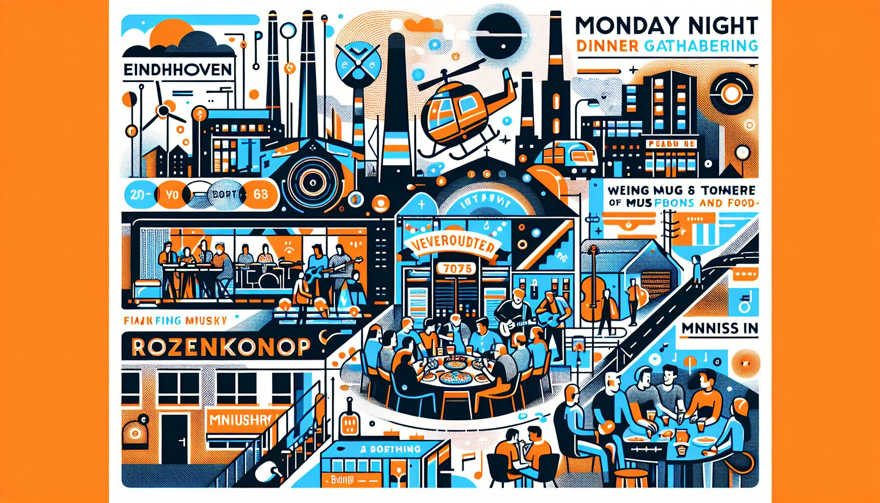 Eindhoven Verbindt Gemeenschap met StamTafelDiner en Muziek