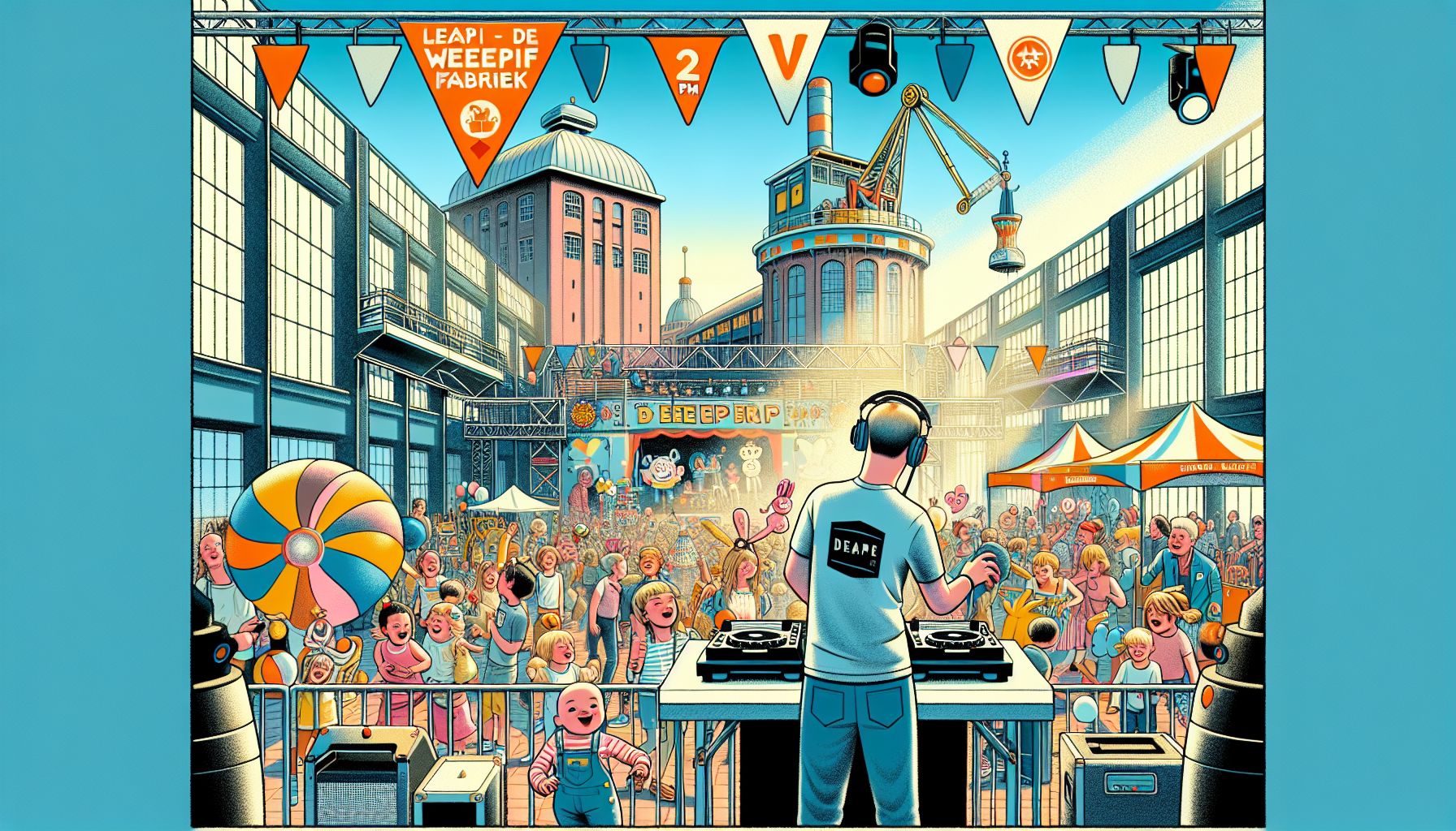 Kindercarnaval in De Weeffabriek trekt families uit Geldrop