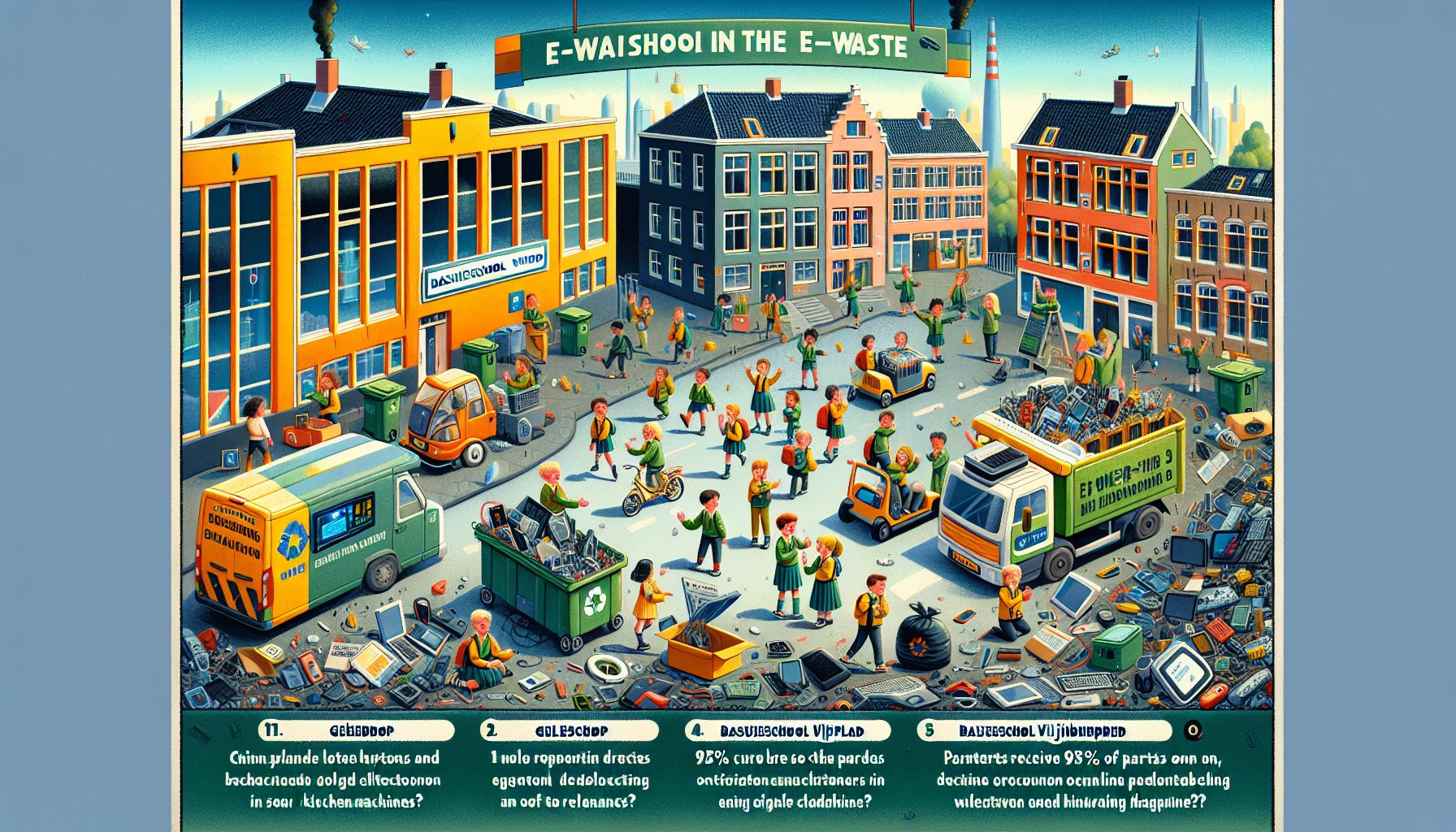 Basisscholen strijden om het meeste e-waste in Geldrop