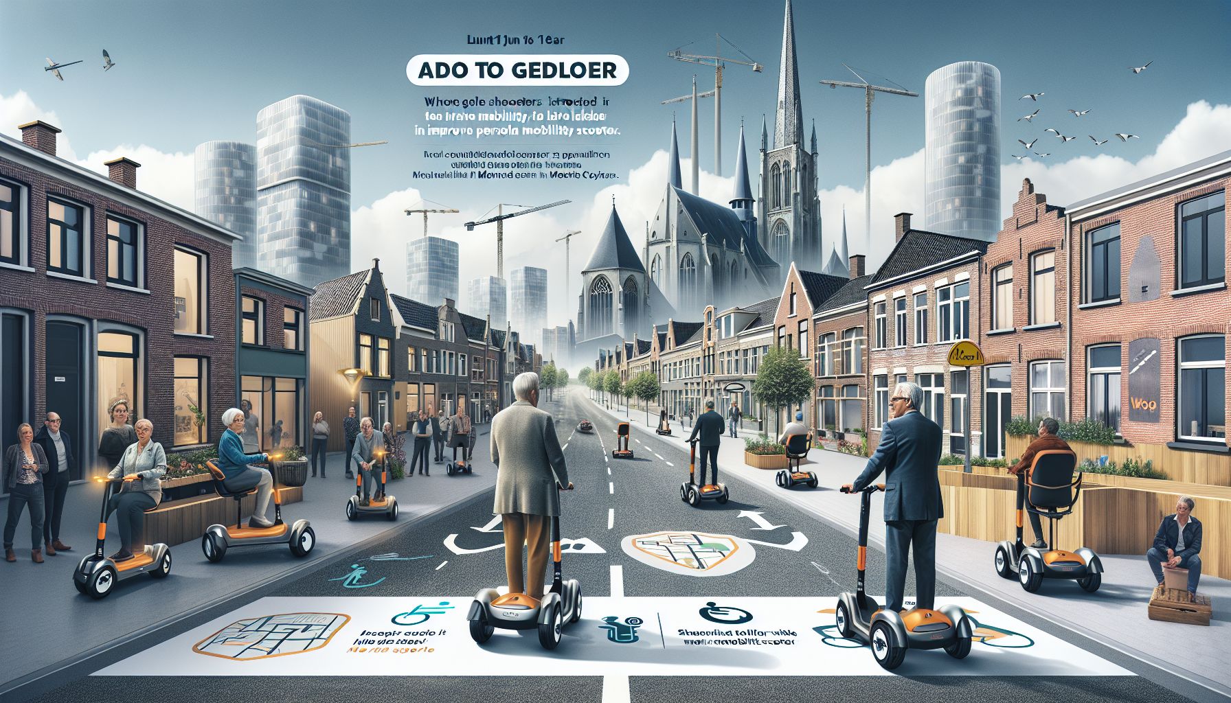 Geldrop-Mierlo lanceert test voor deelbare scootmobielen