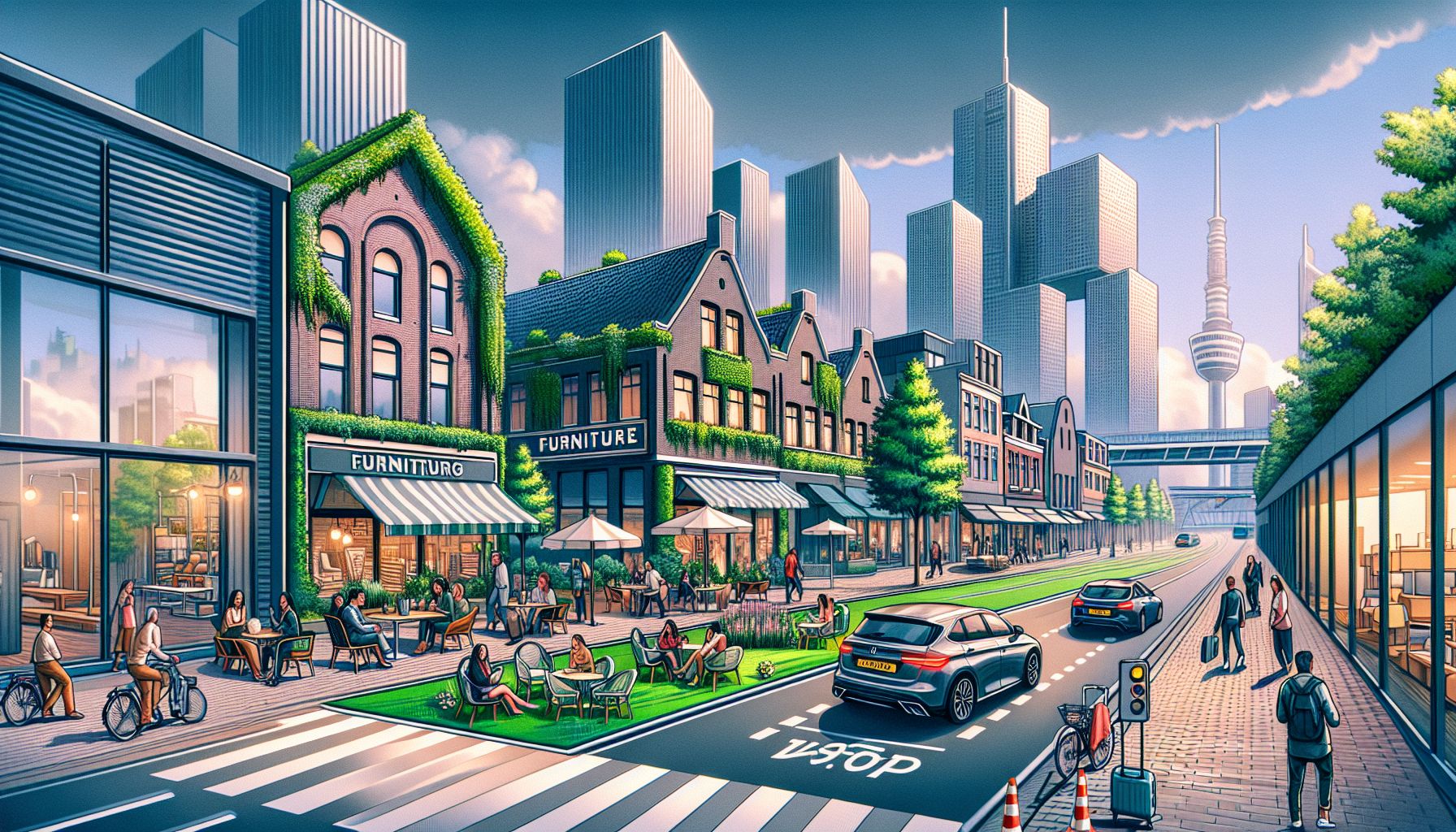 Ekkersrijt Verbetert Meubelboulevard voor Meer Bezoekers en Omzet