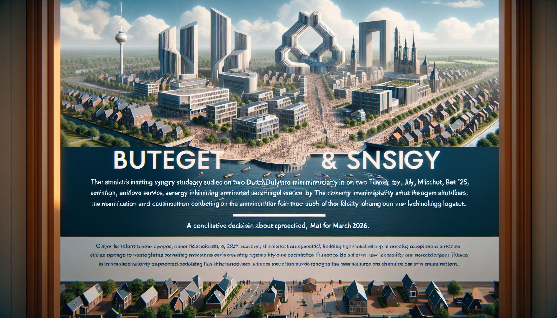 Best en Oirschot starten fusieonderzoek voor sterkere samenwerking