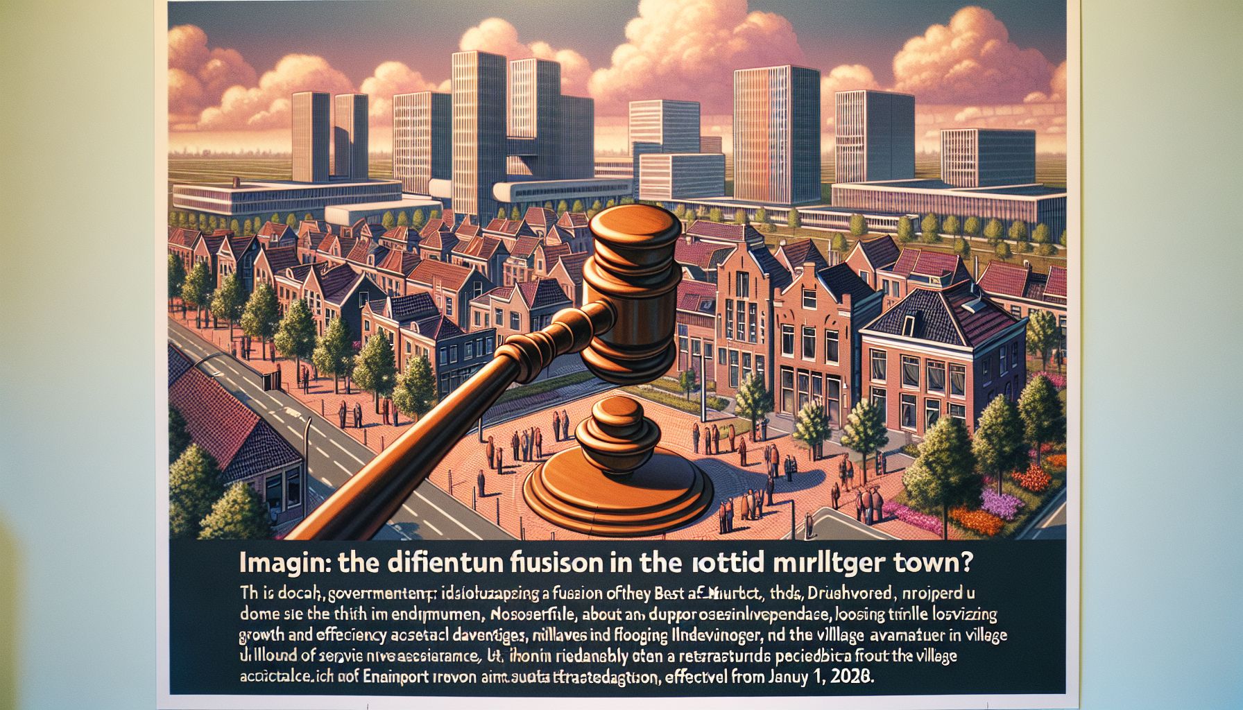 Fusie Best en Oirschot stelt beslissing voor gemeenteraden