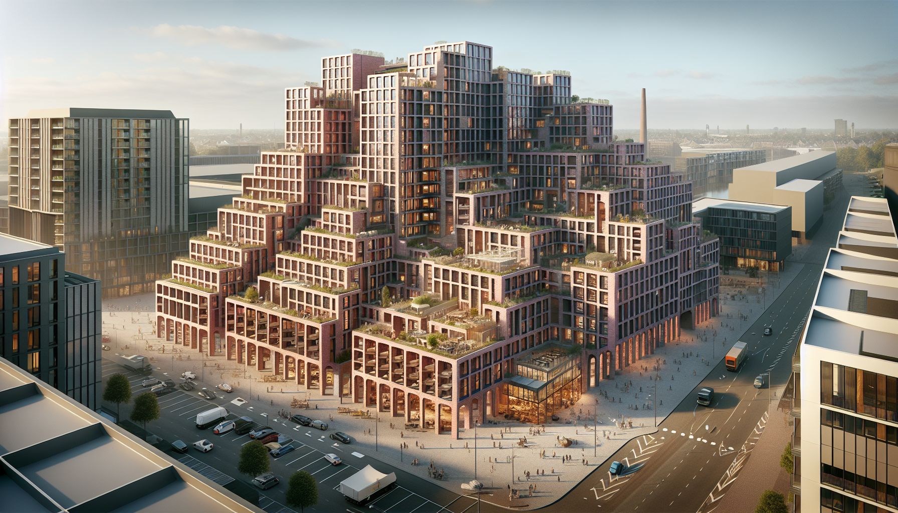 bouw van nieuw woonblok markeert start fase 4 strijp-s