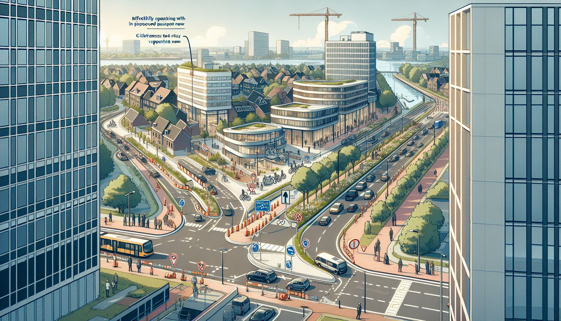 Vernieuwde Eindhovenseweg verbetert bereikbaarheid Waalre