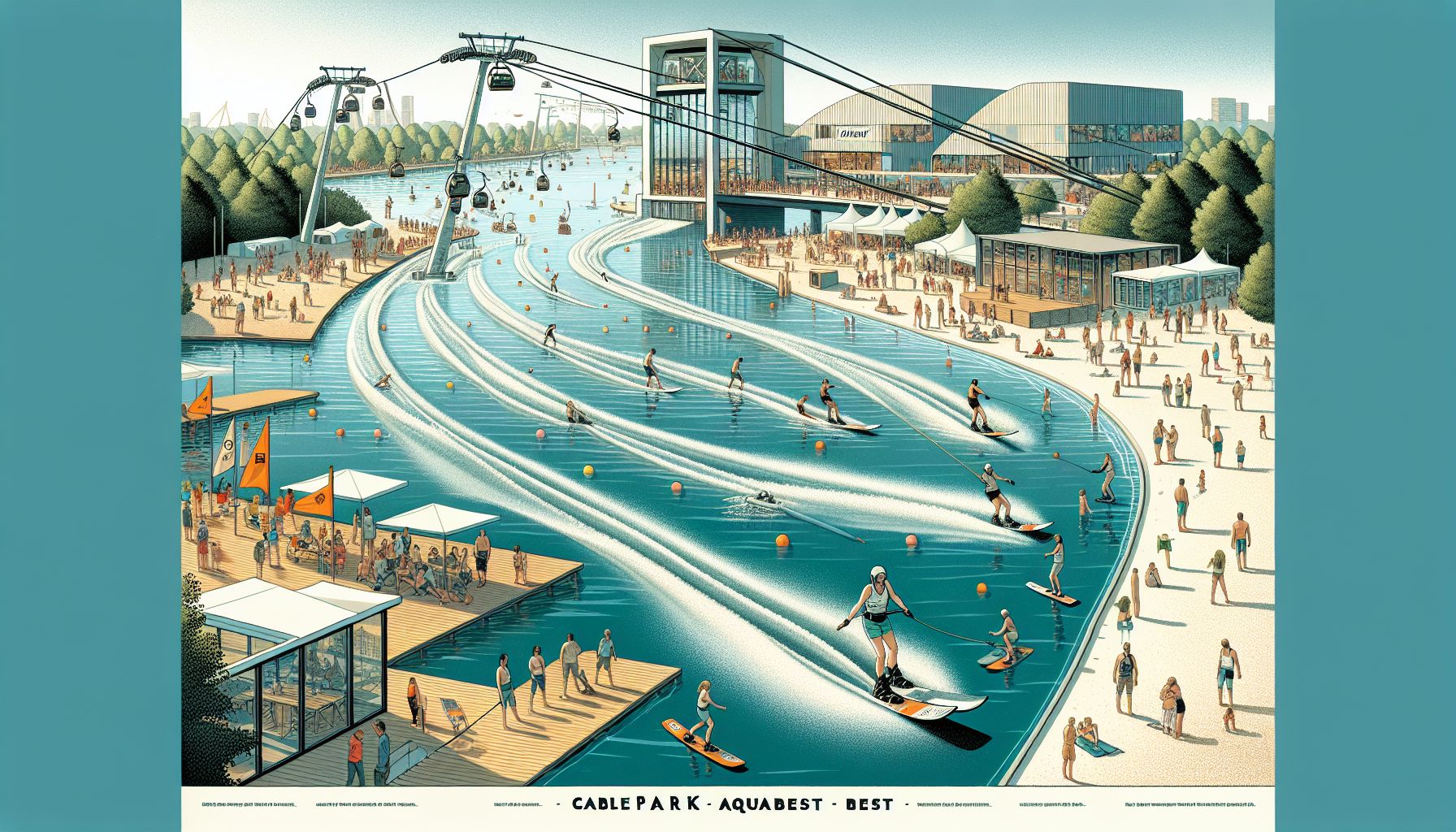 Cablepark Aquabest trekt watersporters naar Best