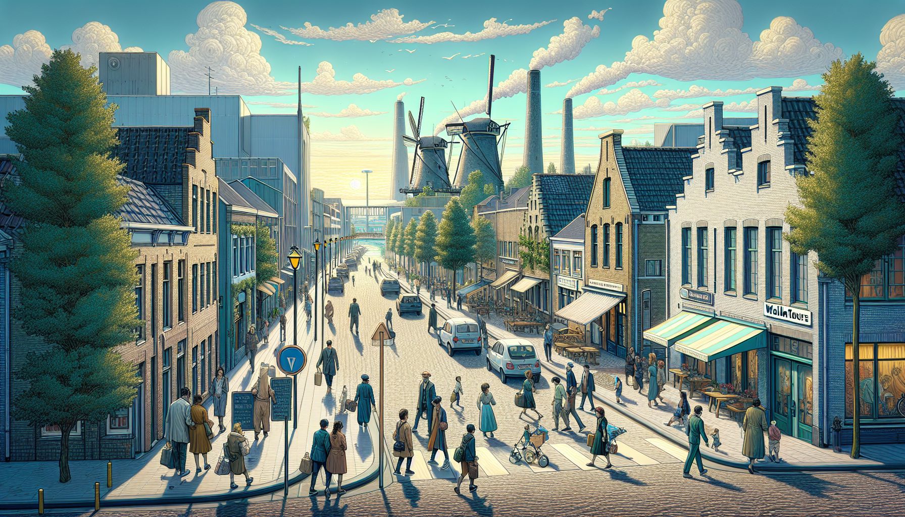 Van Gogh Nuenen wandeltocht trekt honderden bezoekers op woensdag