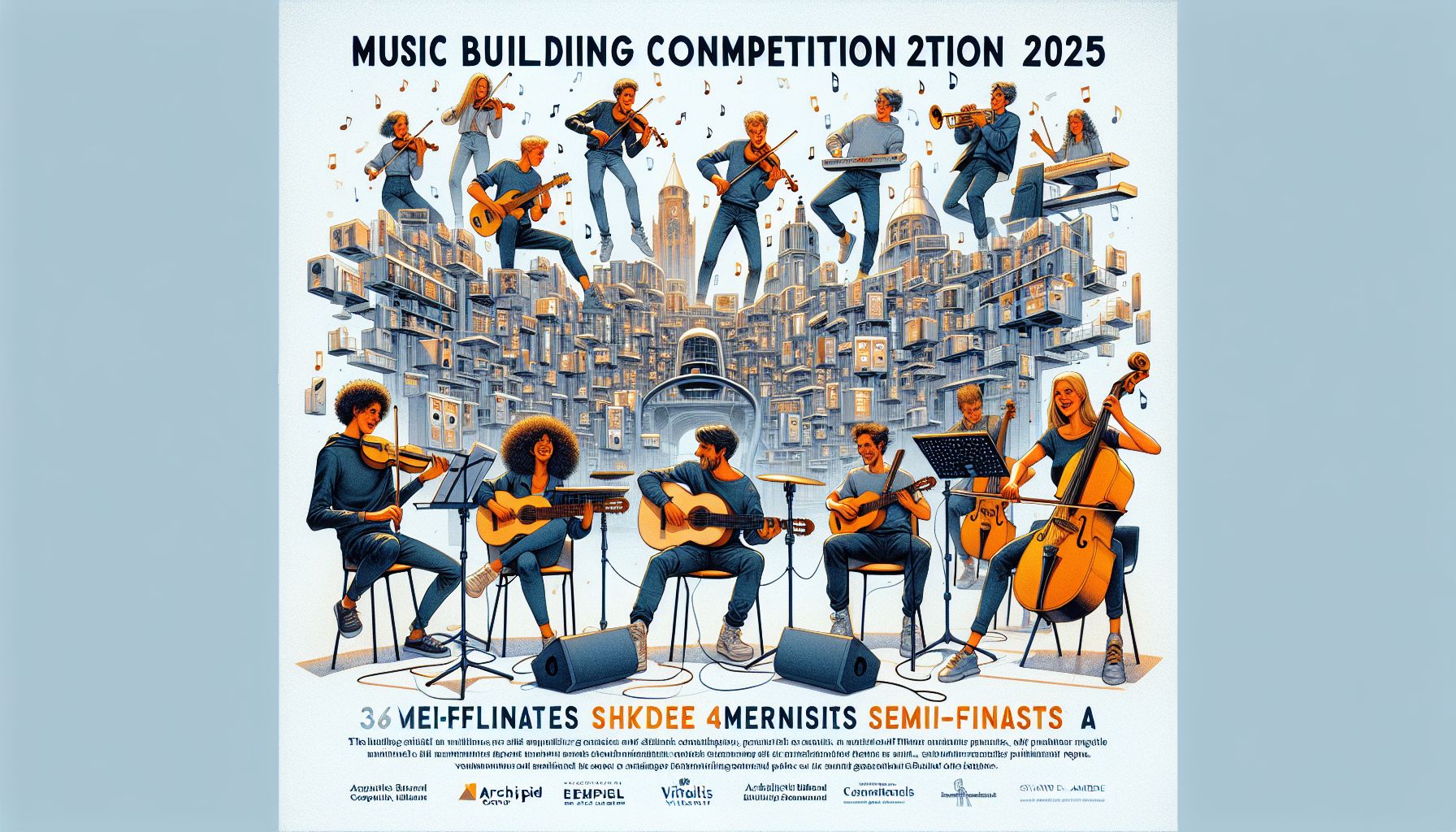 Halve Finalisten Muziekgebouwconcours 2025 Enthousiast Bekendgemaakt