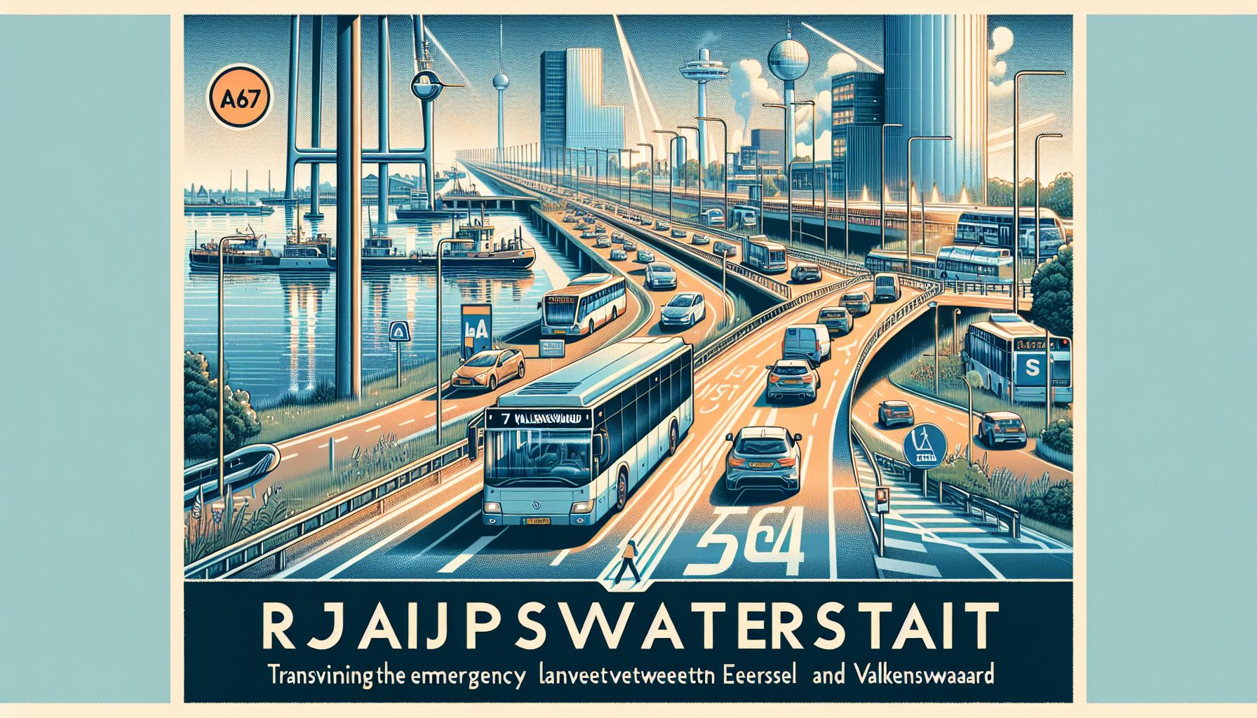 Rijkswaterstaat verbetert A67 met busstrook tussen Eersel en Valkenswaard