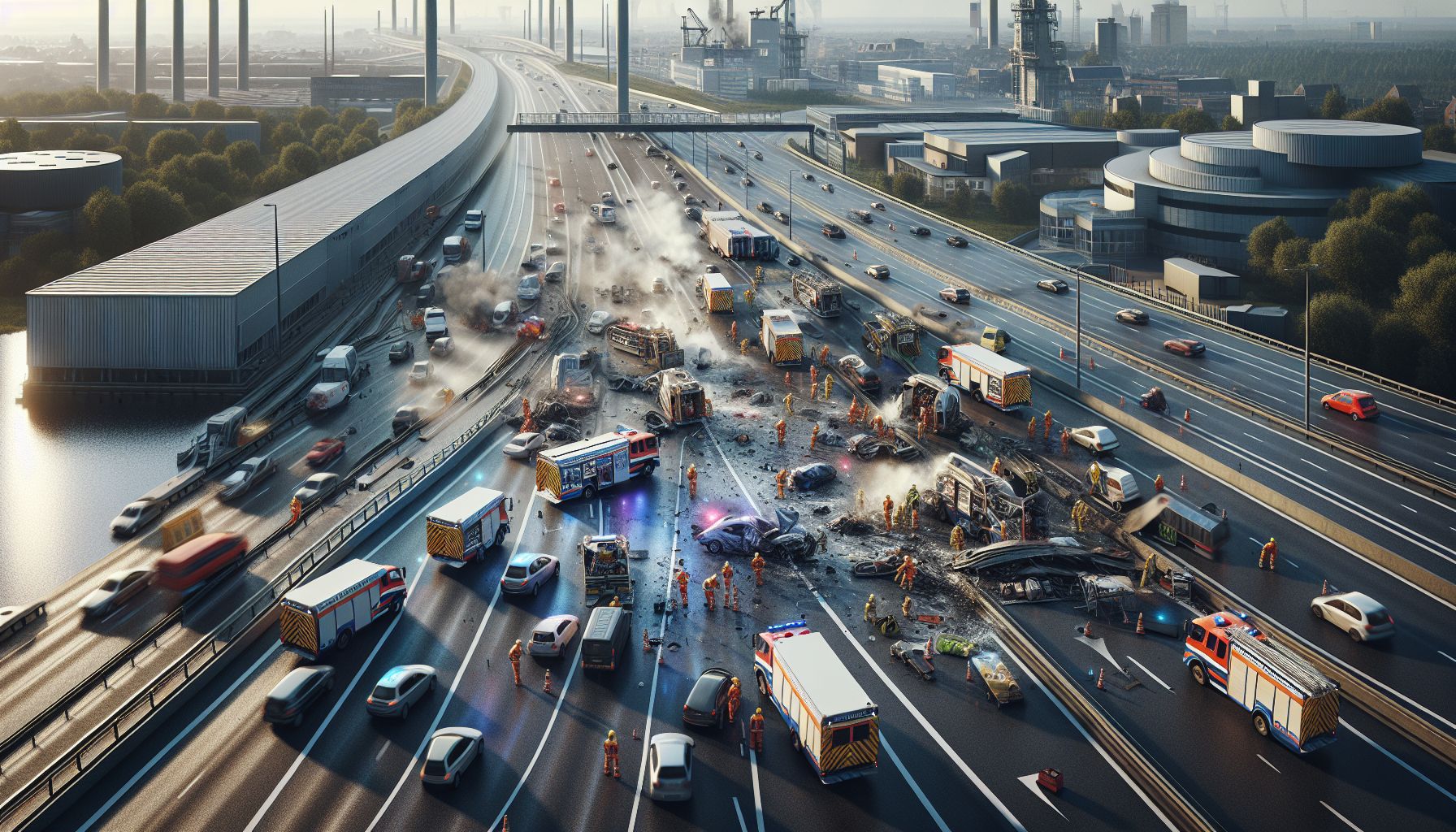 Ongeval op A67 Eindhoven veroorzaakt verkeersvertragingen