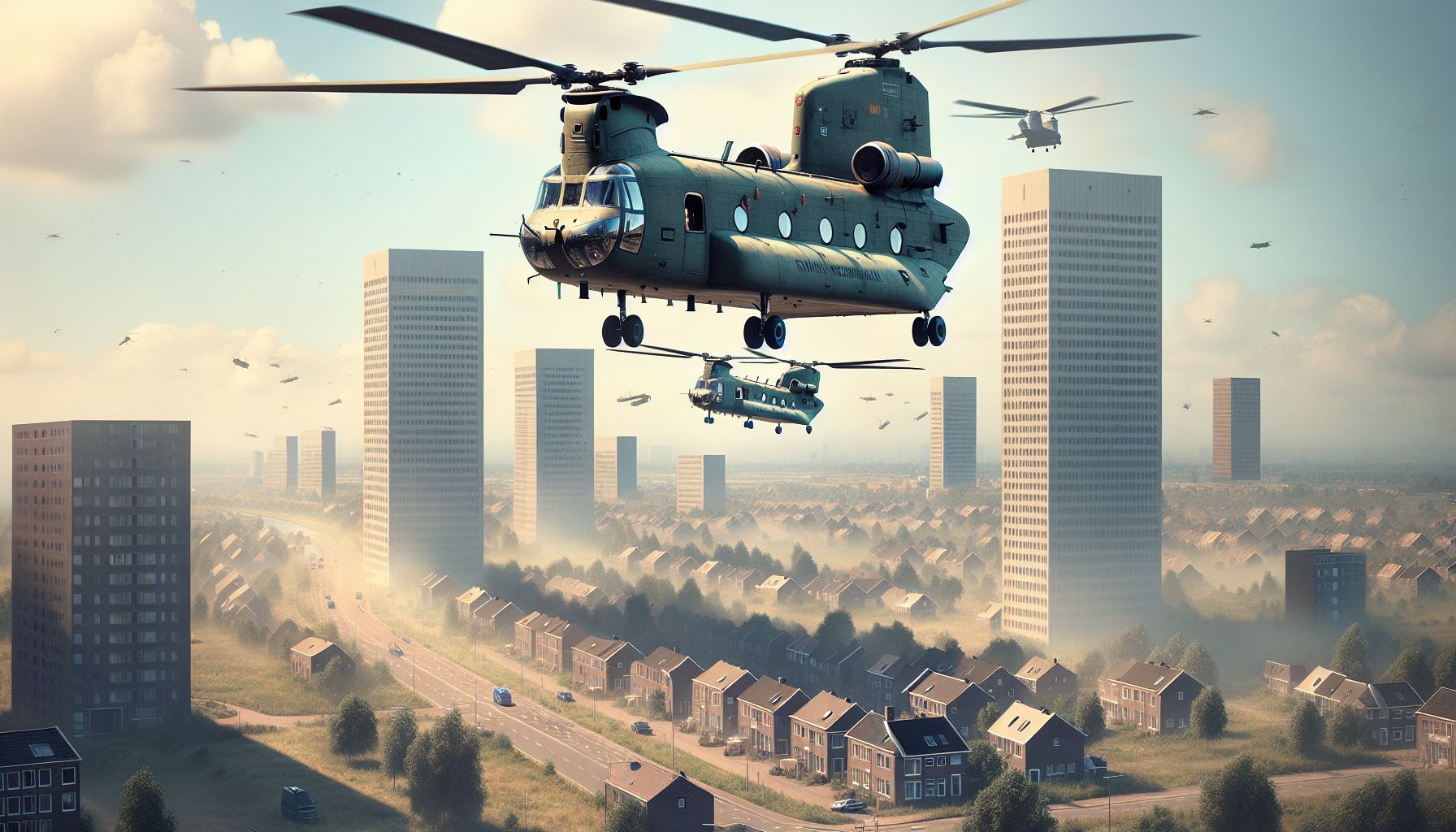 Helikopteroefeningen rond Nuenen eindigen op 29 augustus