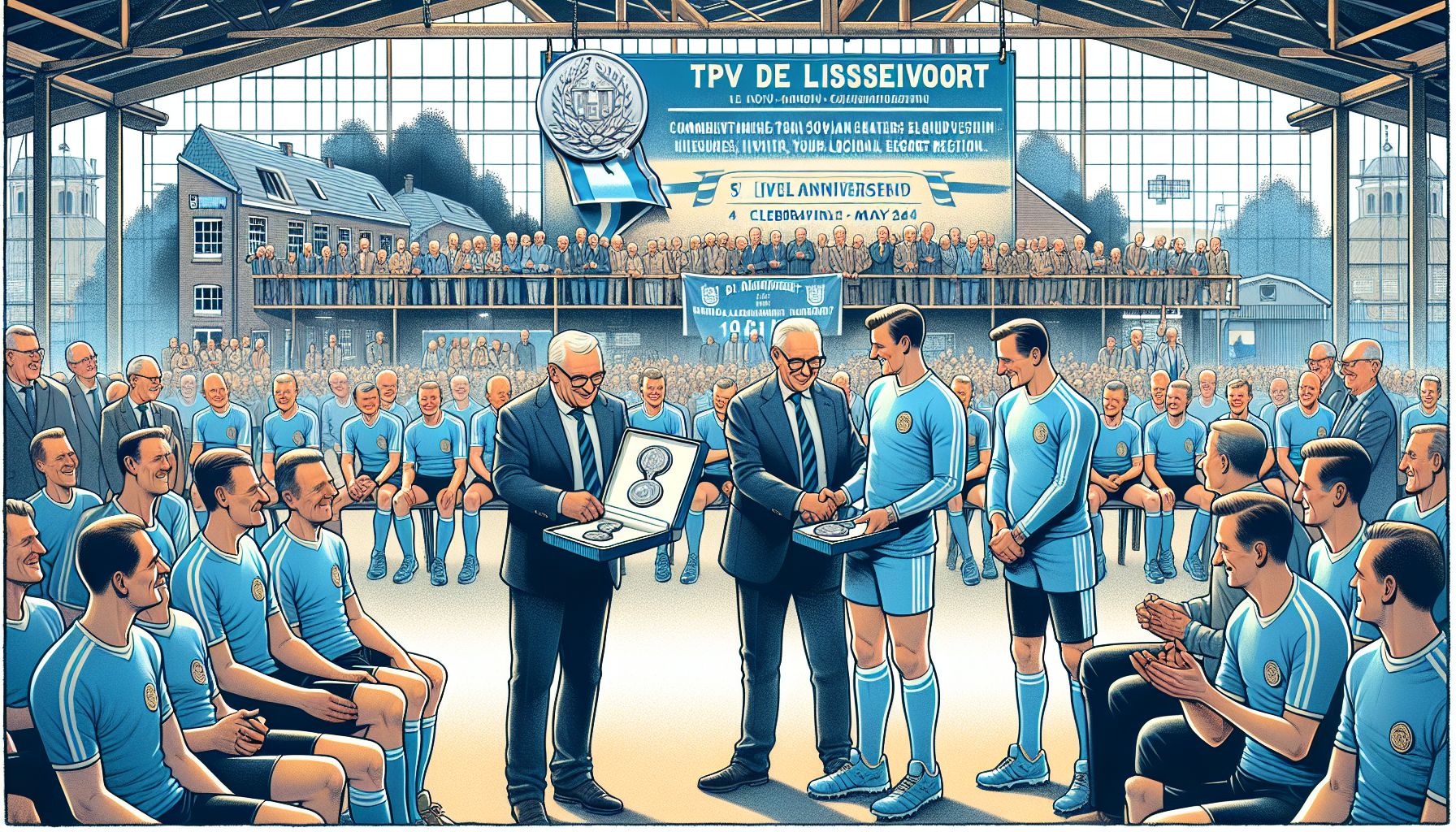 TPV De Lissevoort ontvangt zilveren erepenning in Nuenen