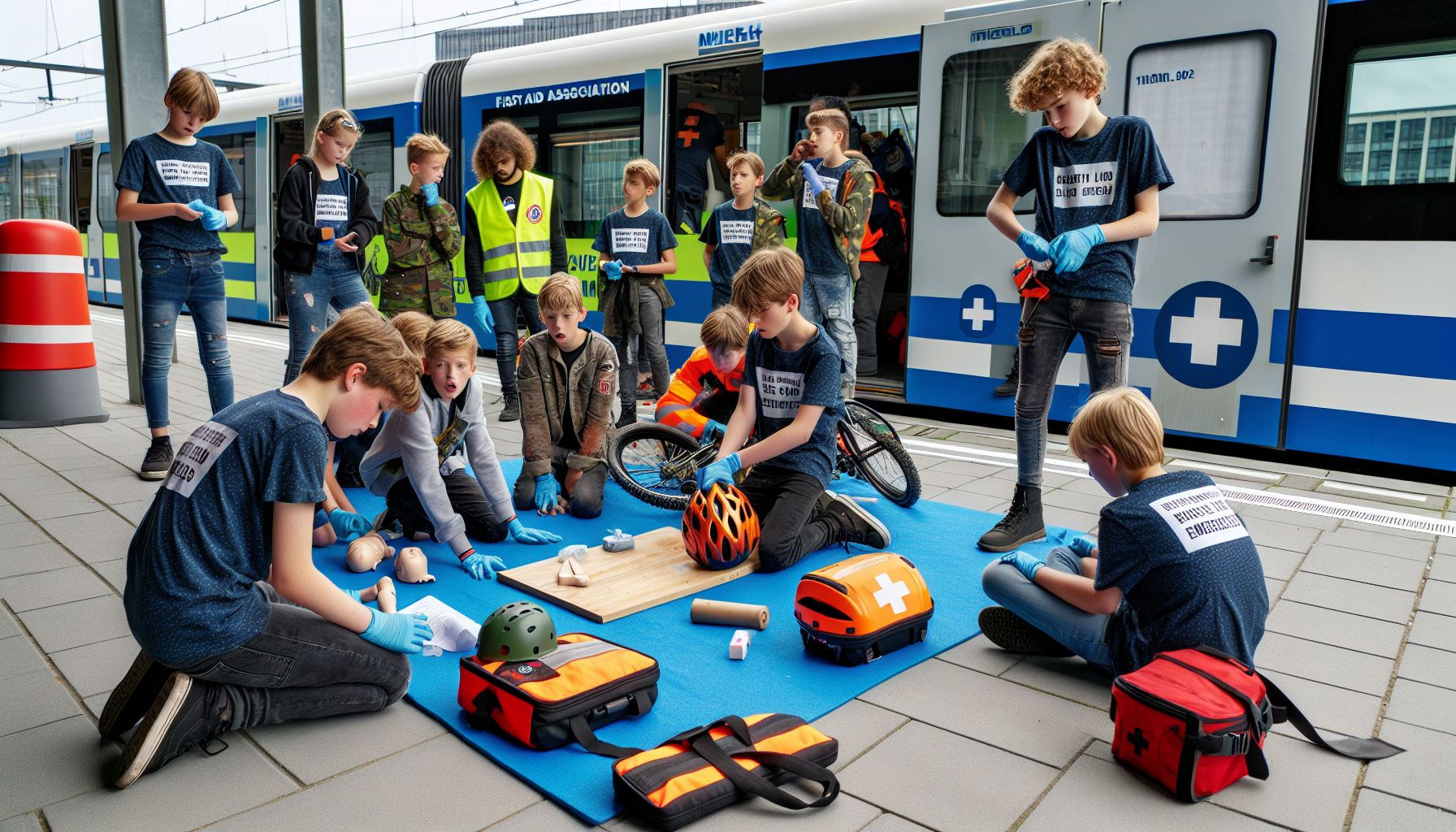 Jeugd EHBO Bijeenkomst Mierlo: Red levens bij noodsituaties