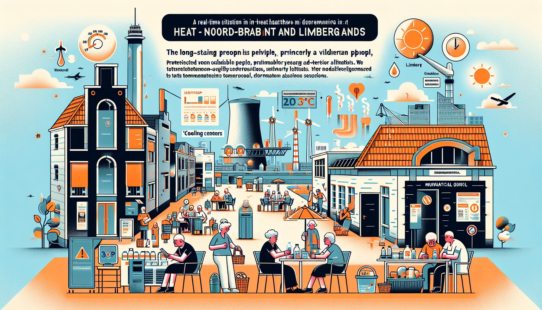 Hitteplan actief in Noord-Brabant om kwetsbaren te beschermen