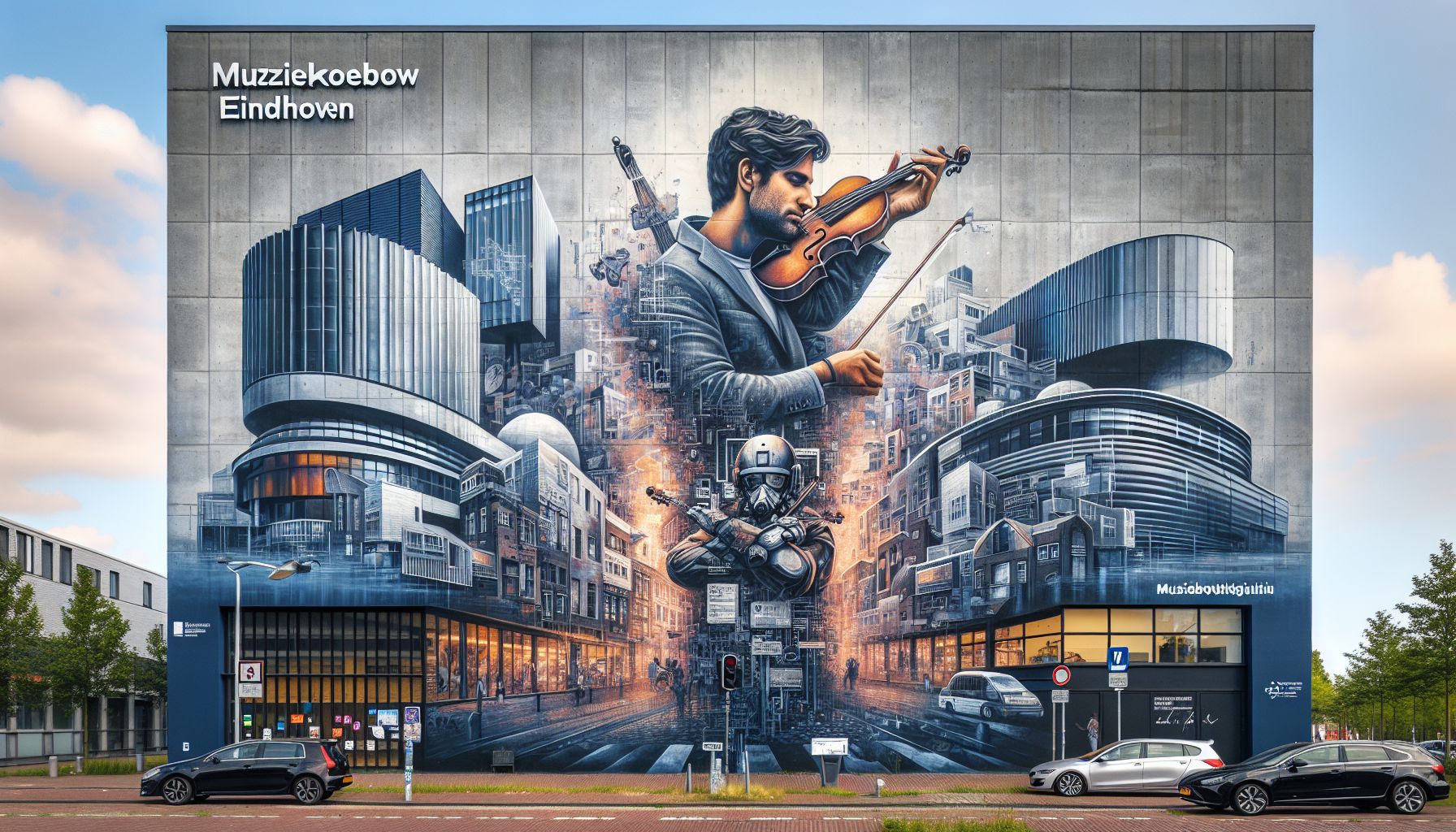 Eindhovense muurschildering 'Echoes of Harmony' wint wereldprijs