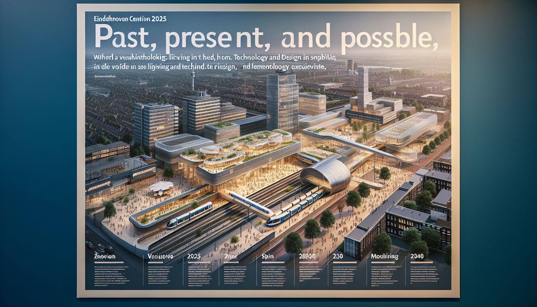 Expositie toont toekomststation Eindhoven tijdens Dutch Design Week