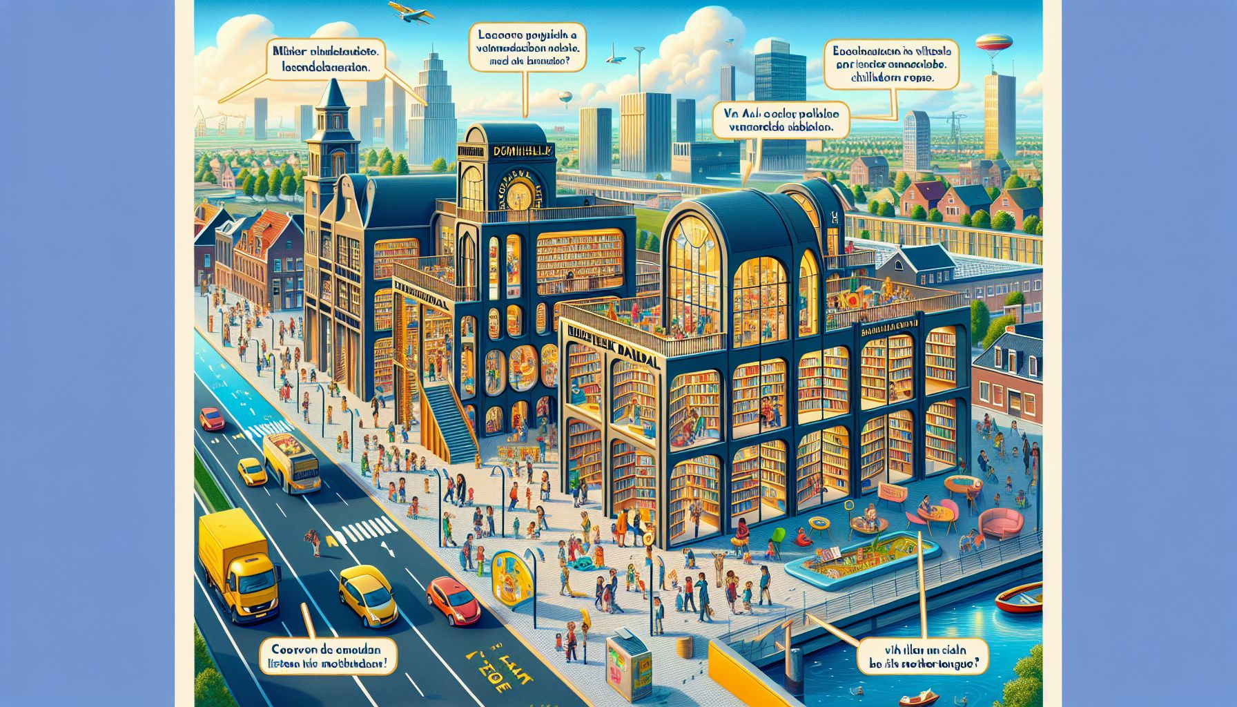 Bibliotheek Dommeldal introduceert meertalige jeugdcollectie boeken