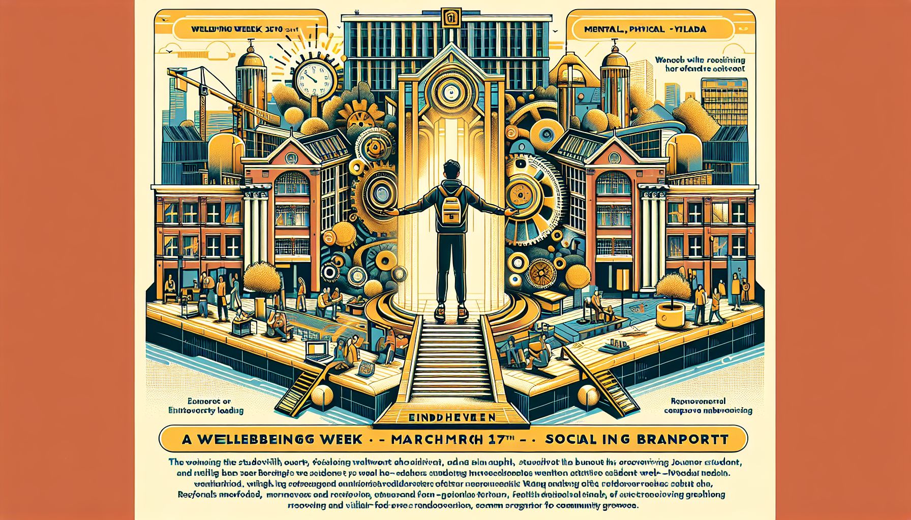 Wellbeing Week 2025 van start op TU/e-campus in Eindhoven