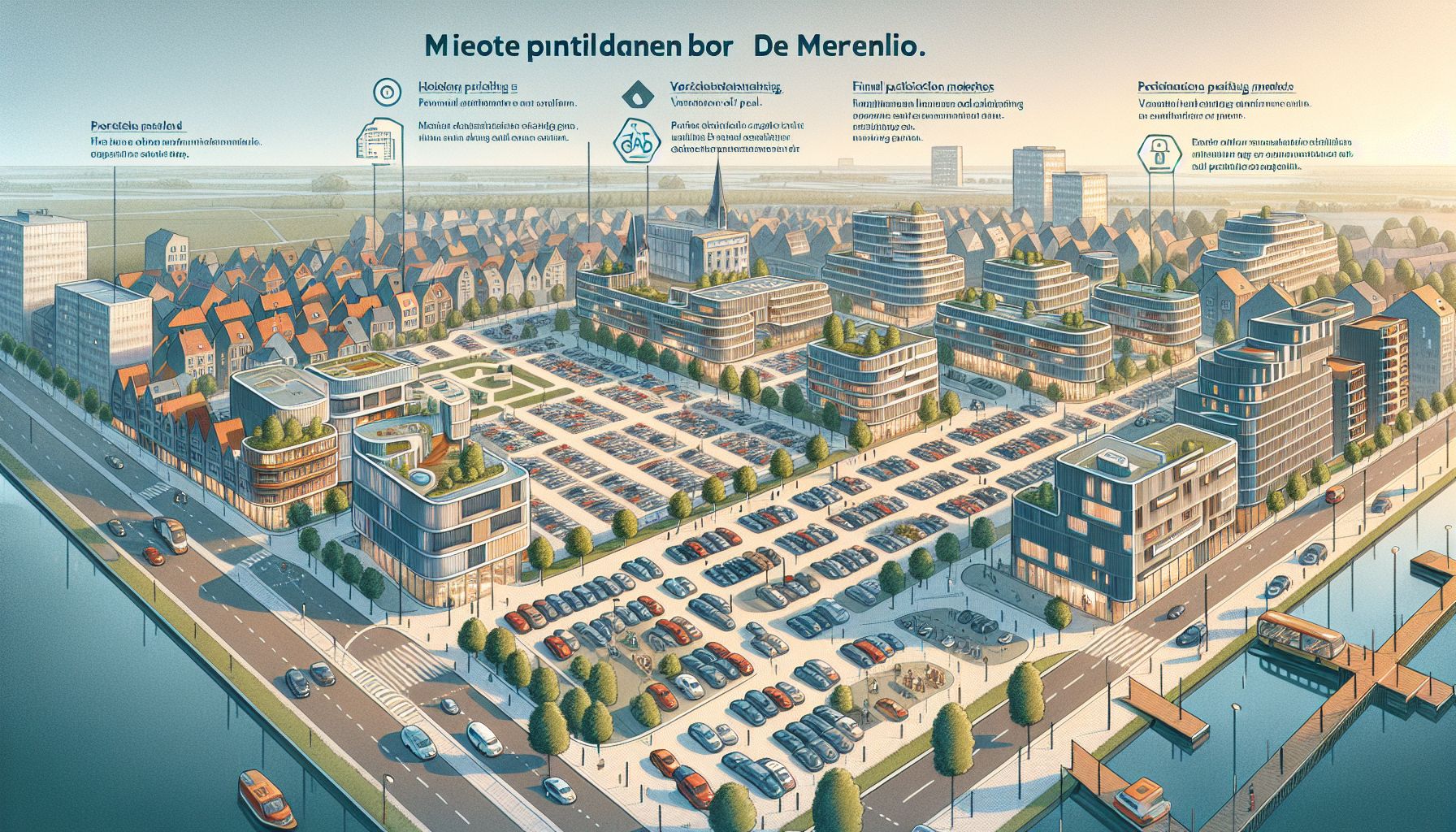 Geldrop-Mierlo Kiest Nieuwe Parkeeroplossing voor De Meent