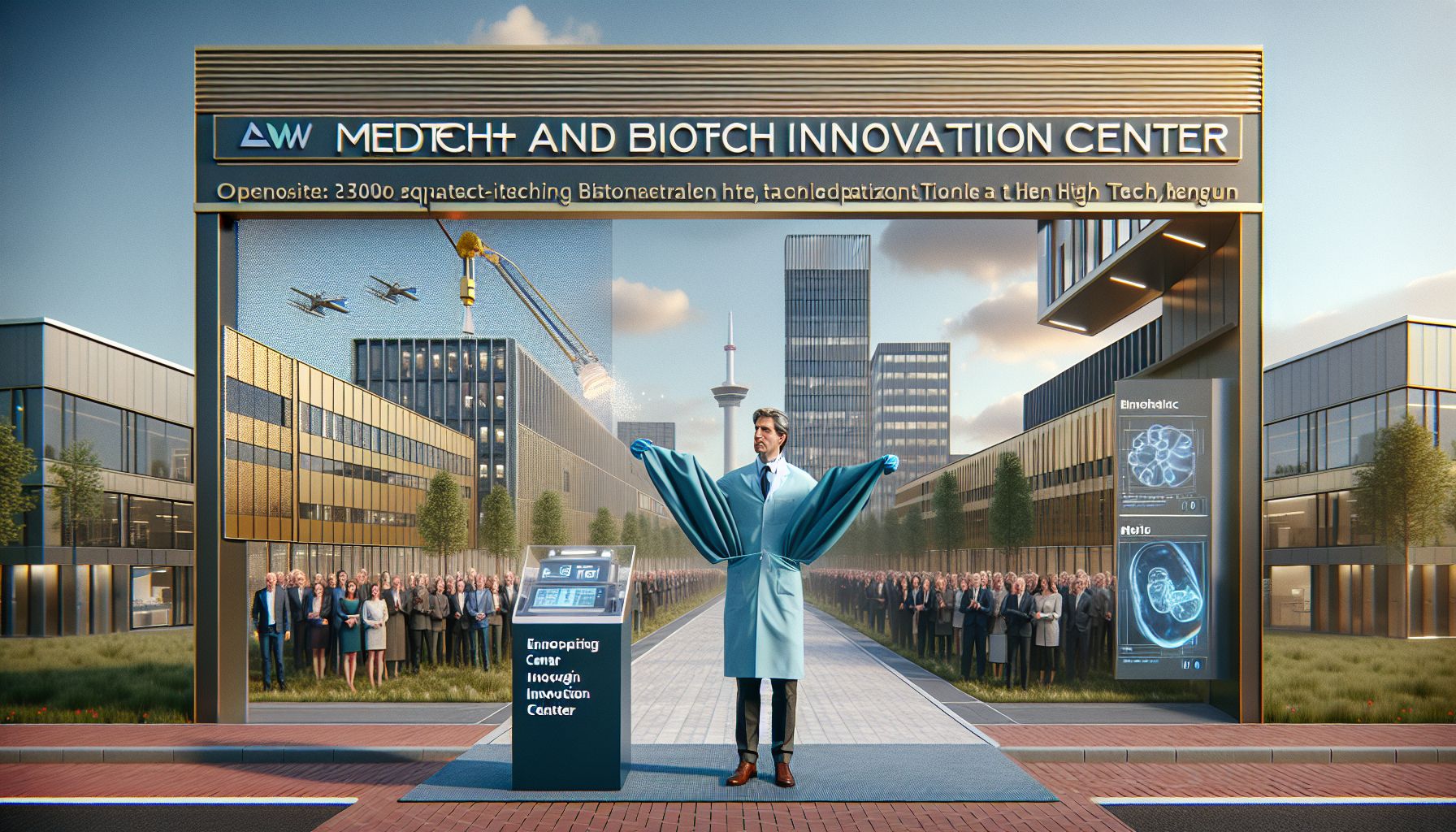 Nieuw MedTech en BioTech Centrum opent vandaag in Eindhoven