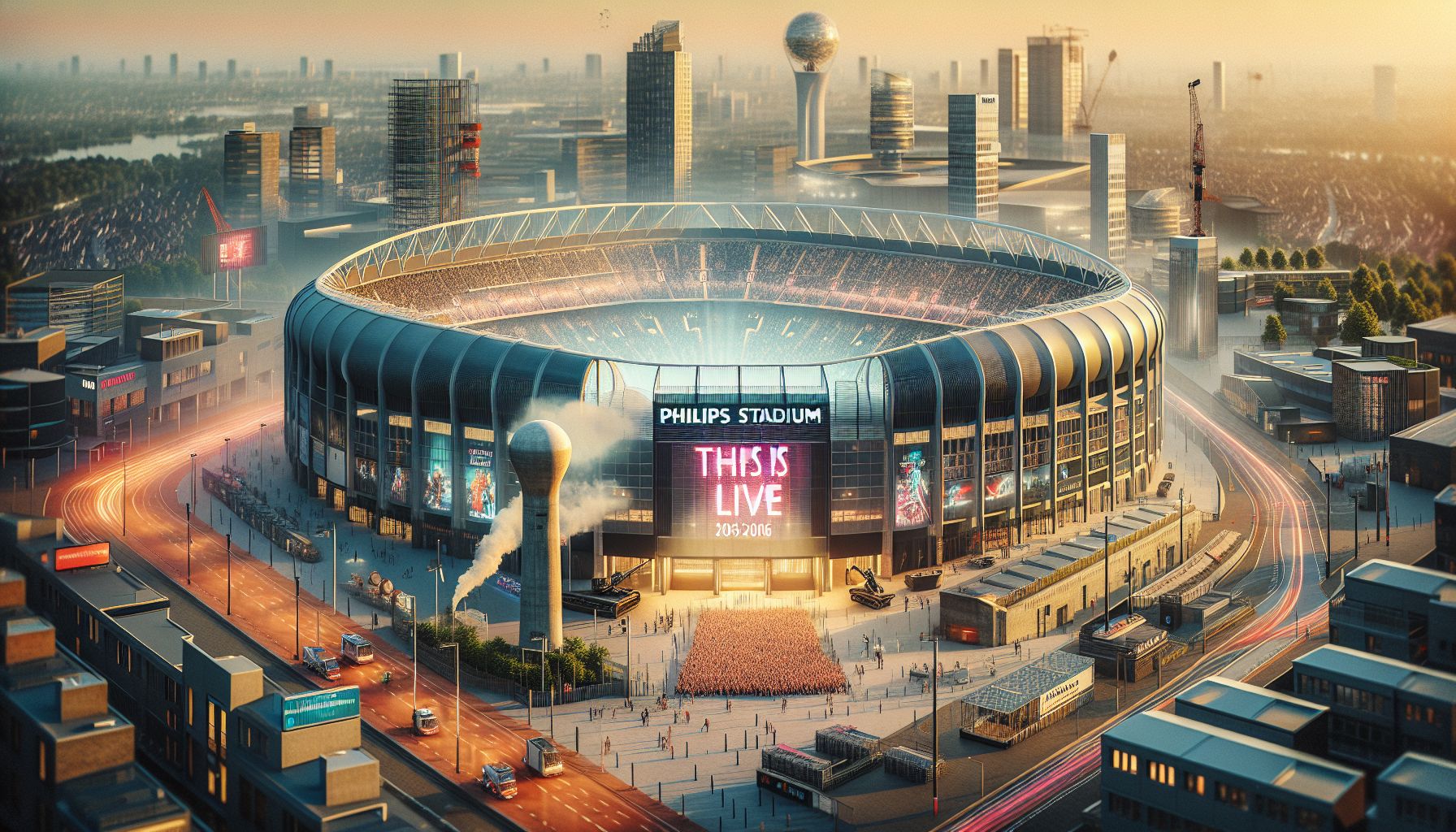 Philips Stadion wordt nieuw podium voor internationale concerten