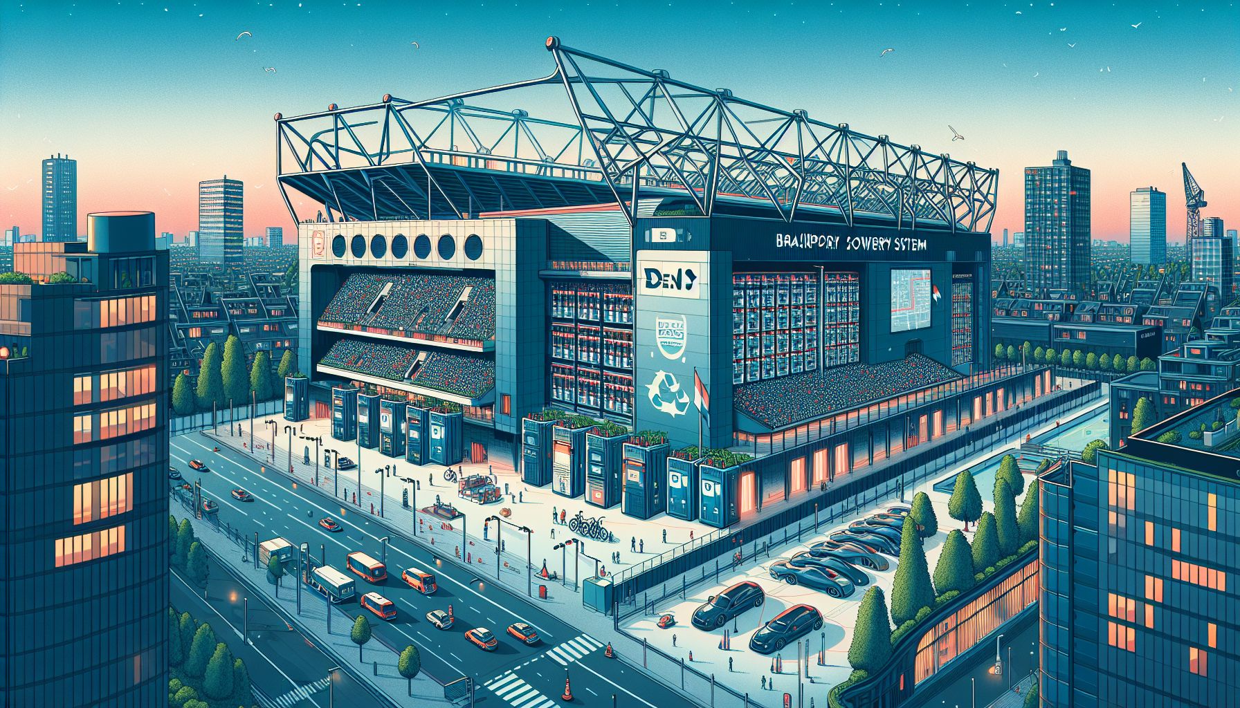 PSV installeert baanbrekend batterijsysteem in Philips Stadion