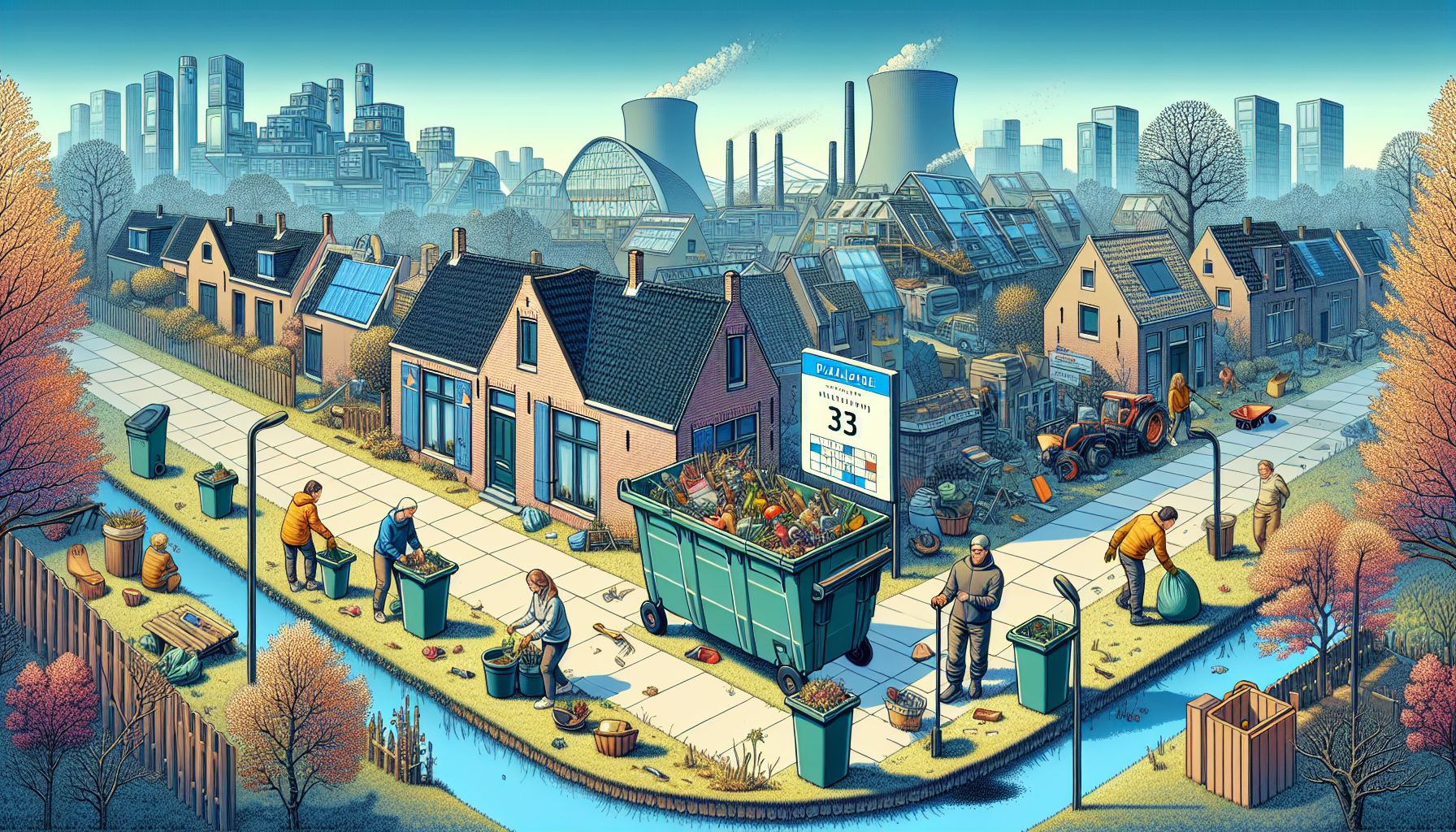 Waalre begint lente met tuinkorven voor tuinafval