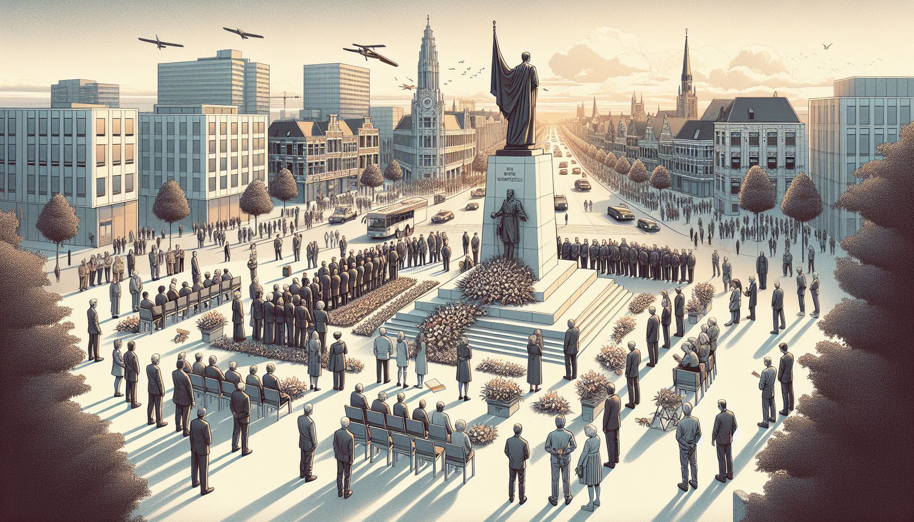 Waalre herdenkt oorlogsslachtoffers met ceremonie op 4 mei