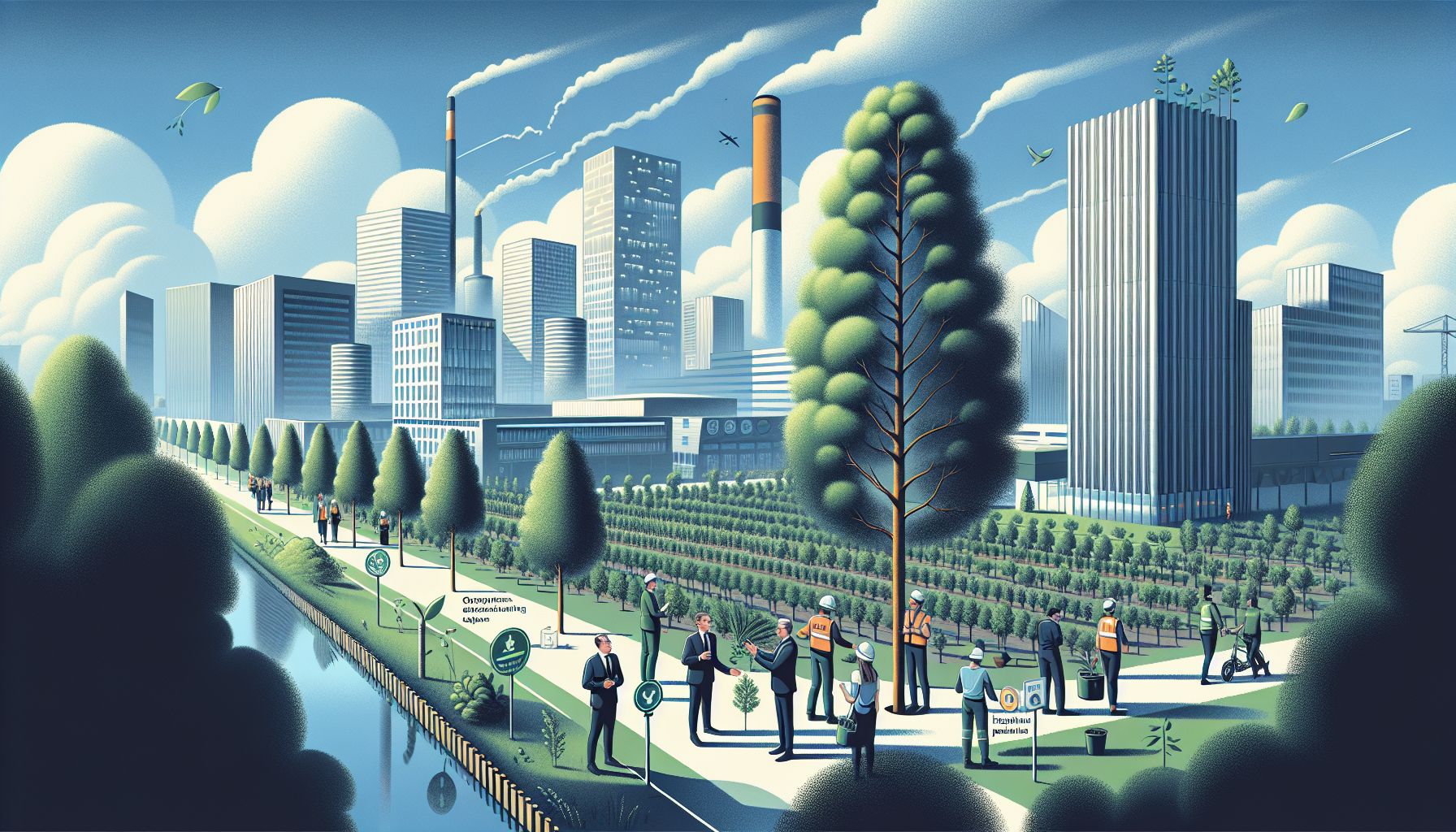 Veldhoven en ASML planten 4.000 nieuwe bomen