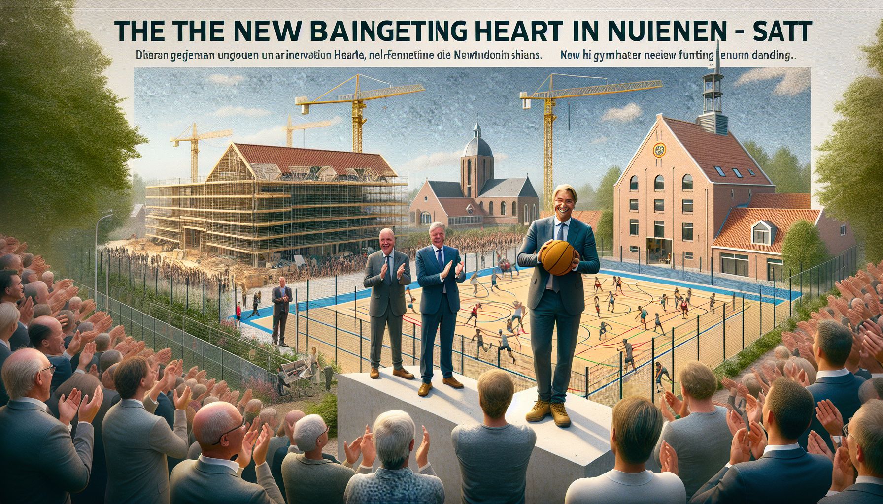 Renovatie sportcomplex Hongerman Nuenen van start gegaan