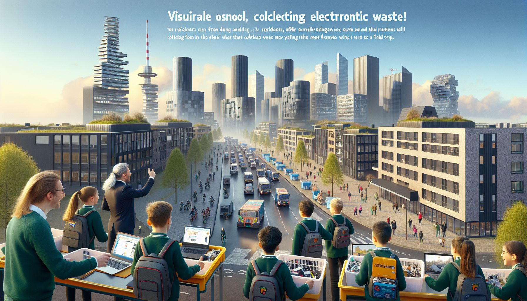 Basisscholen starten race om elektronisch afval te verzamelen