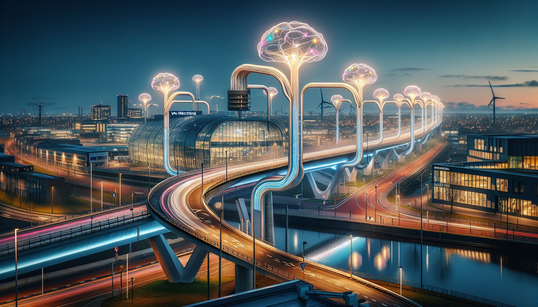 Nieuwe Duurzame Verlichting Voor Brainport Brug Eindhoven