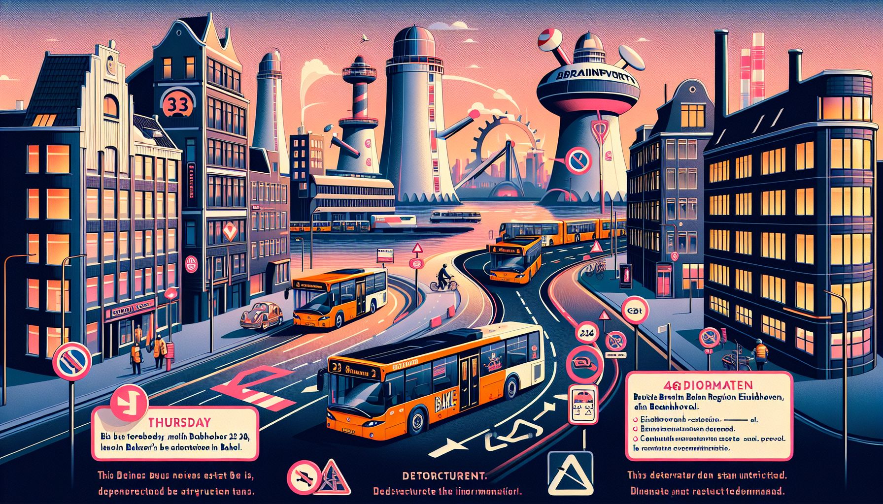 Buslijnen in Eindhoven omgeleid door evenement in Bakel