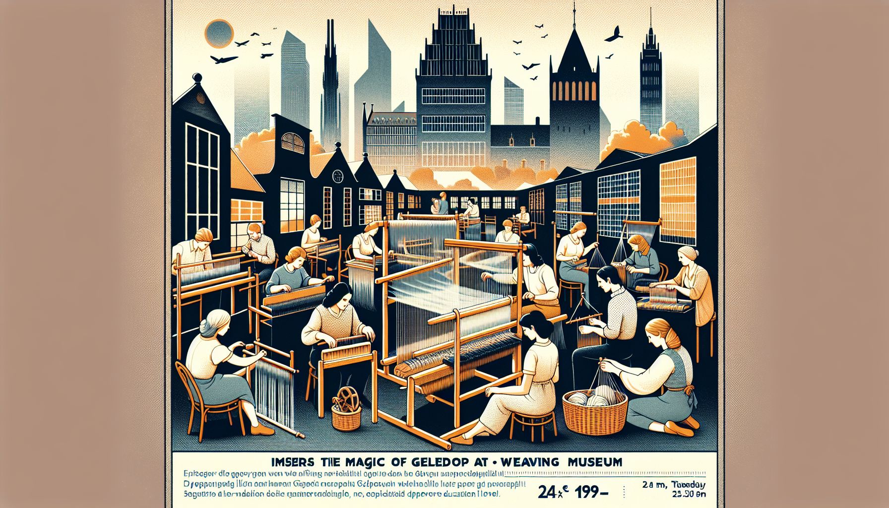 Proef de magie van weven in Geldrop's Weverijmuseum