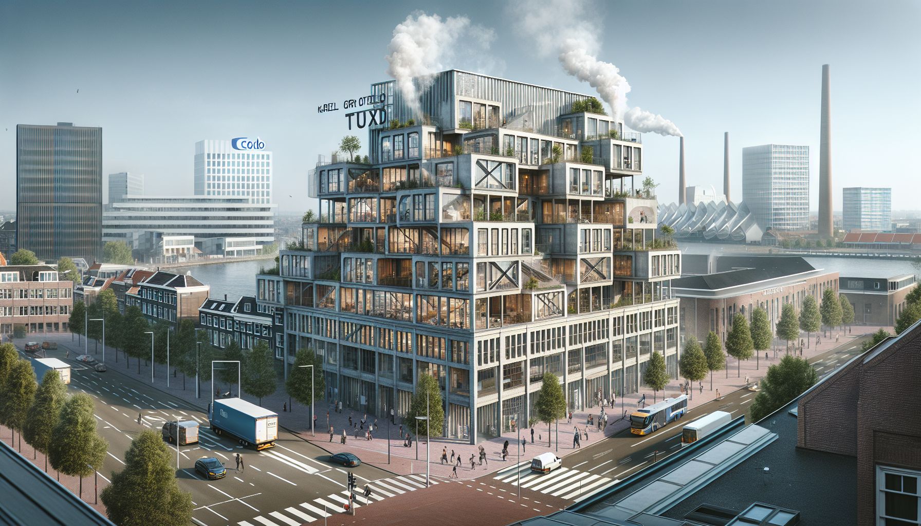 Eindhovens Kantoorgebouw Transformeert naar Nieuw Wooncomplex