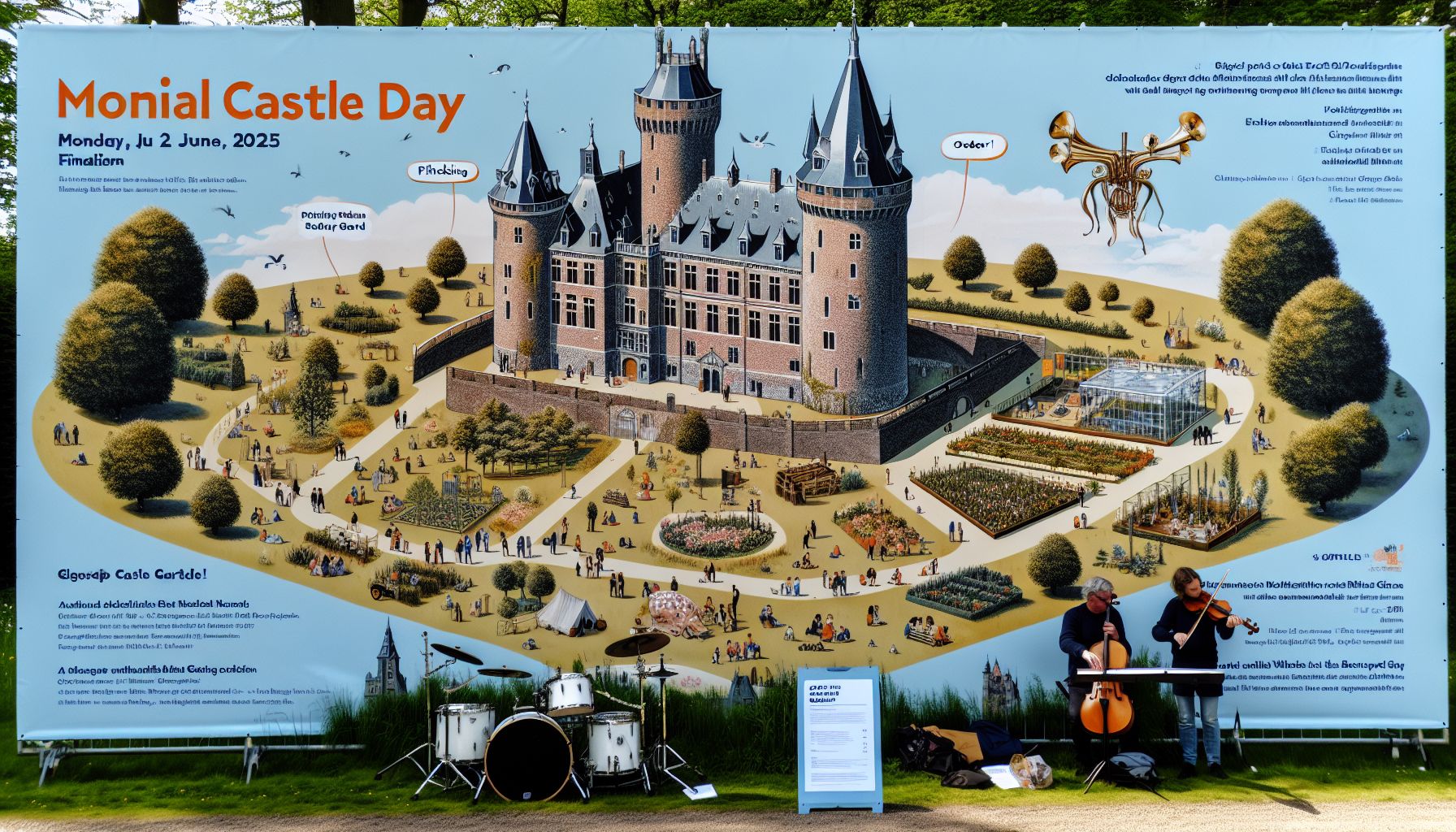 Landgoed Kasteel Geldrop organiseert speciale Dag van het Kasteel