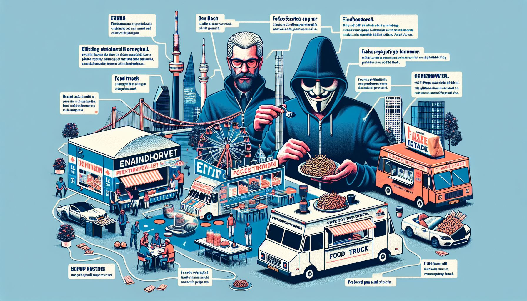 Oplichter Rob S. organiseert nepfestivals in Eindhoven en Den Bosch