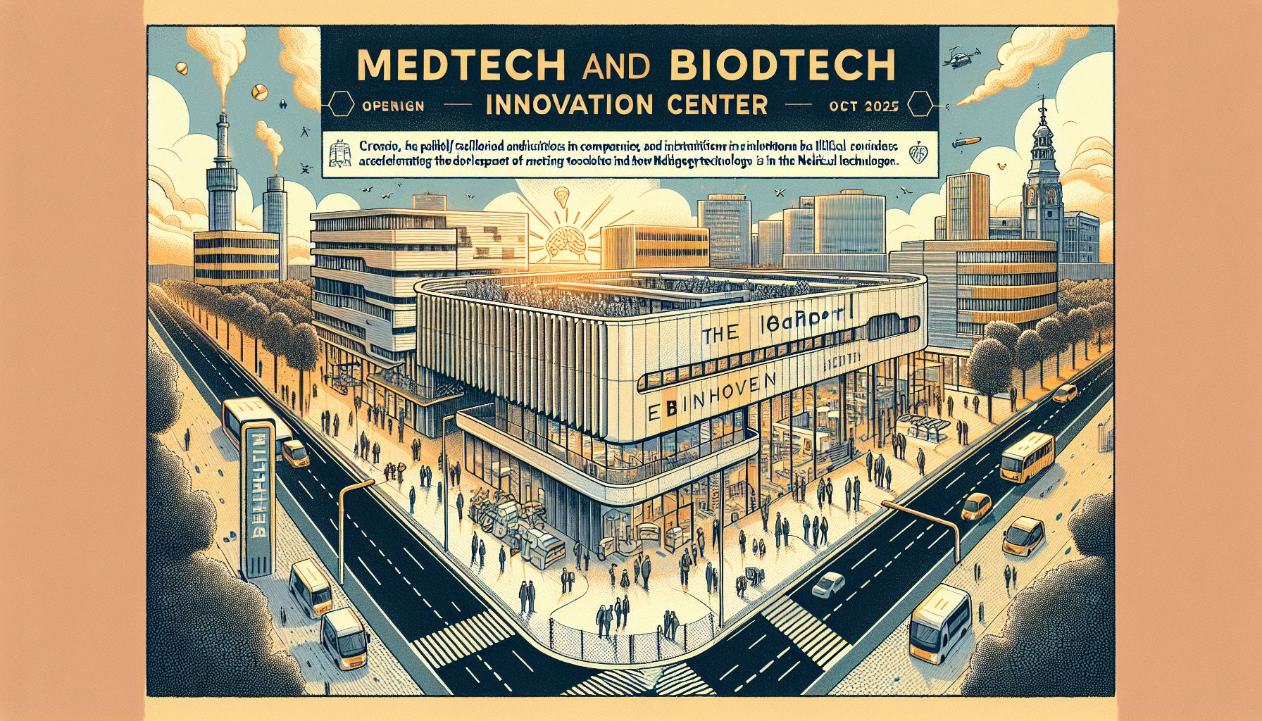 Nieuw Medtech en Biotech Innovatiecentrum Opened in Eindhoven