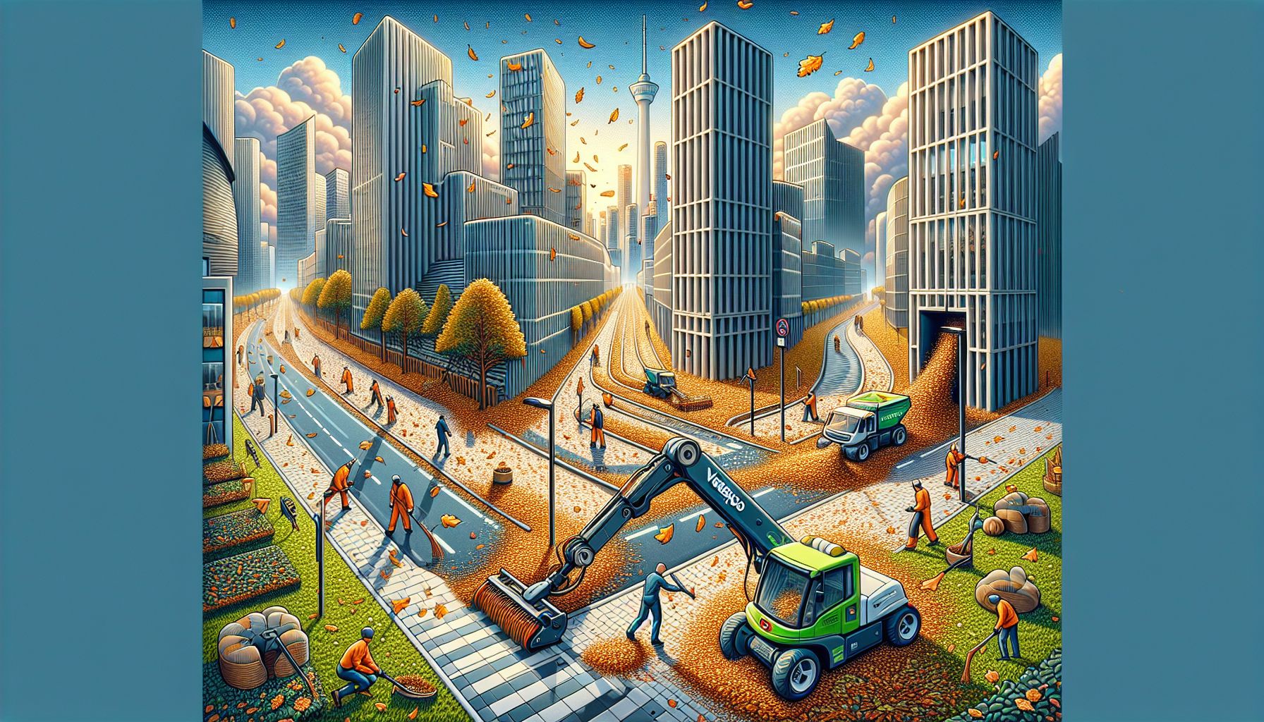 Grote Bladruimactie Houdt Waalre Straten Veilig en Schoon