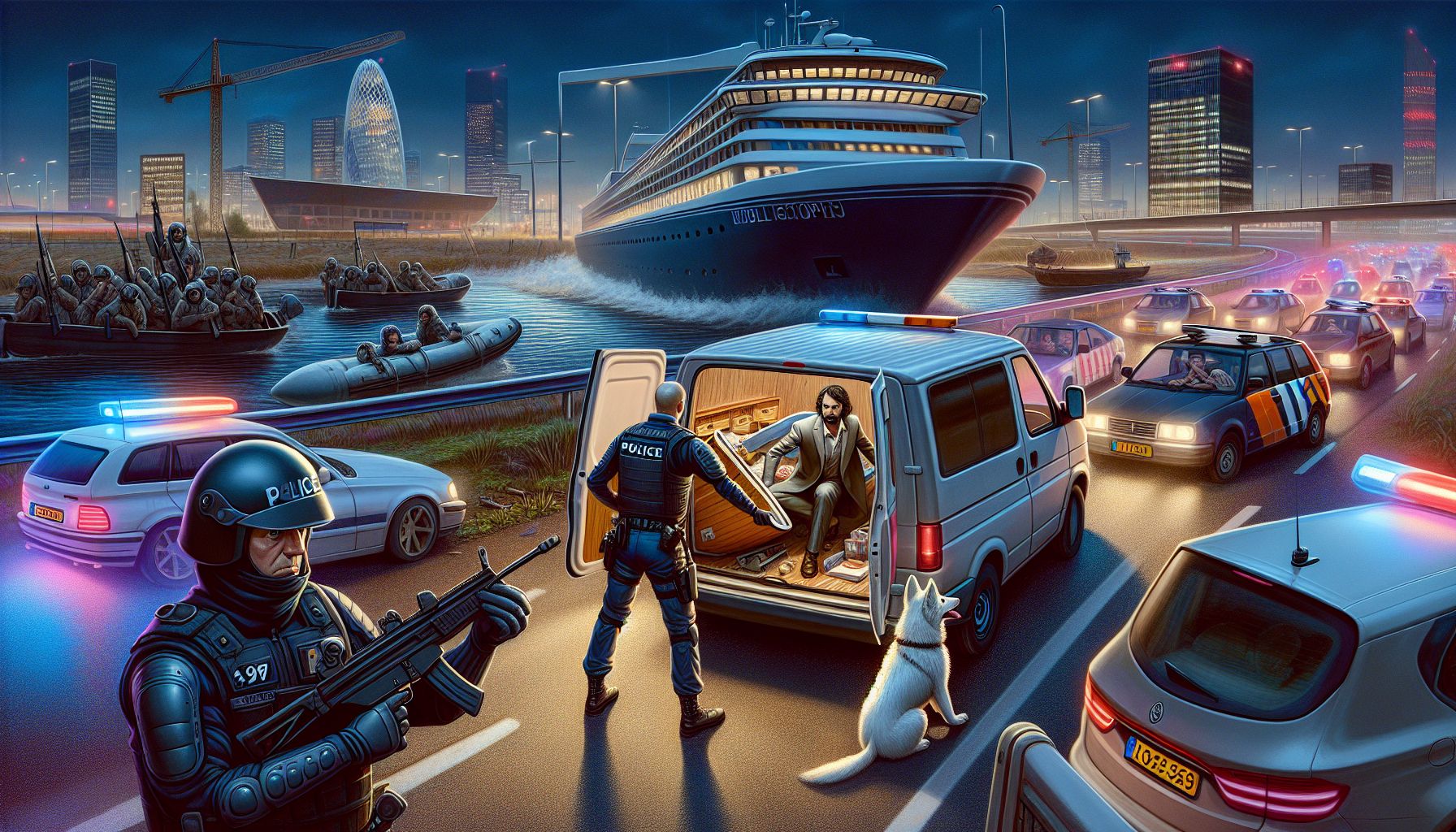 Politie onderschept verdachte boot voor Engeland bij Eersel