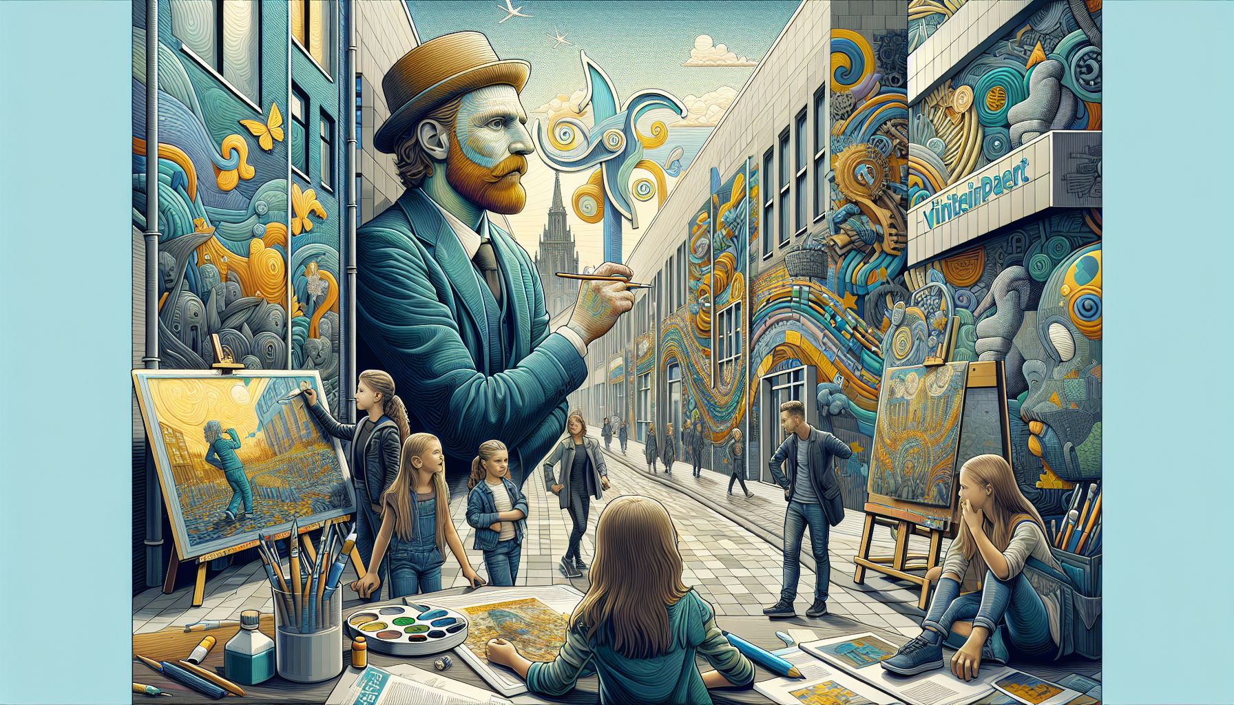 Inschrijving Begint: Jonge Kunstenaars Vinden Inspiratie in Van Gogh