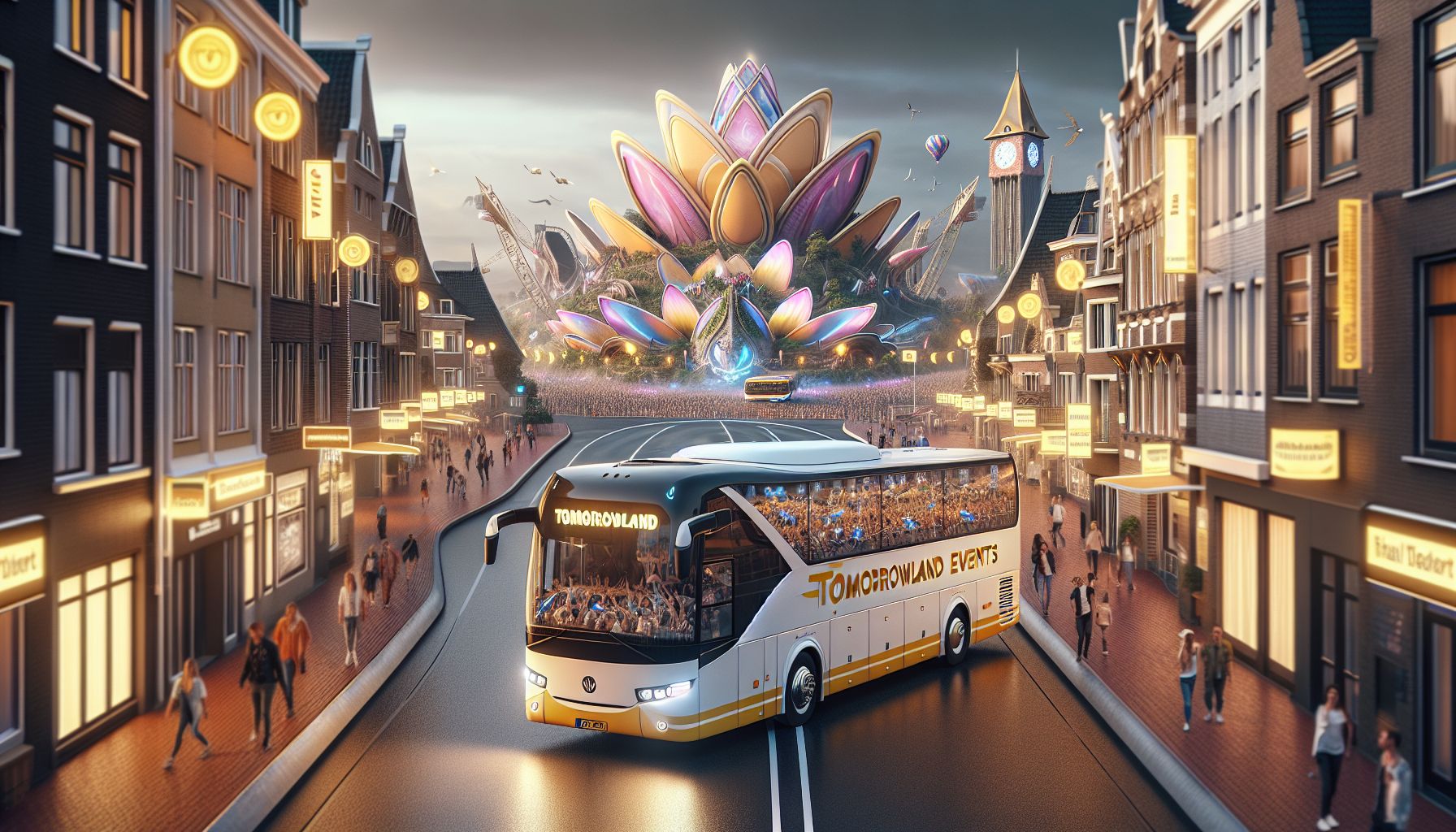 Slangen Events organiseert busreizen naar Tomorrowland vanuit Eindhoven